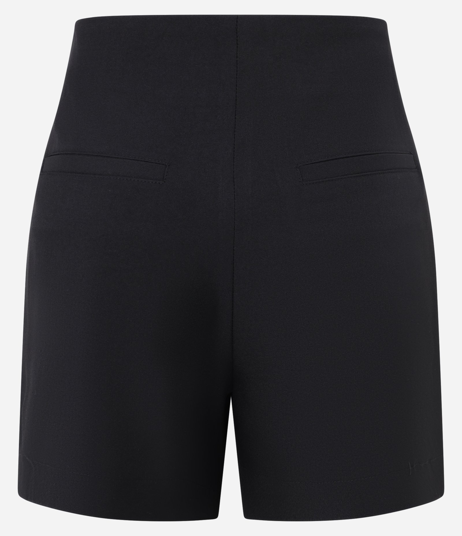 Short Saia em Alfaiataria com Pregas Frontais Preto 6