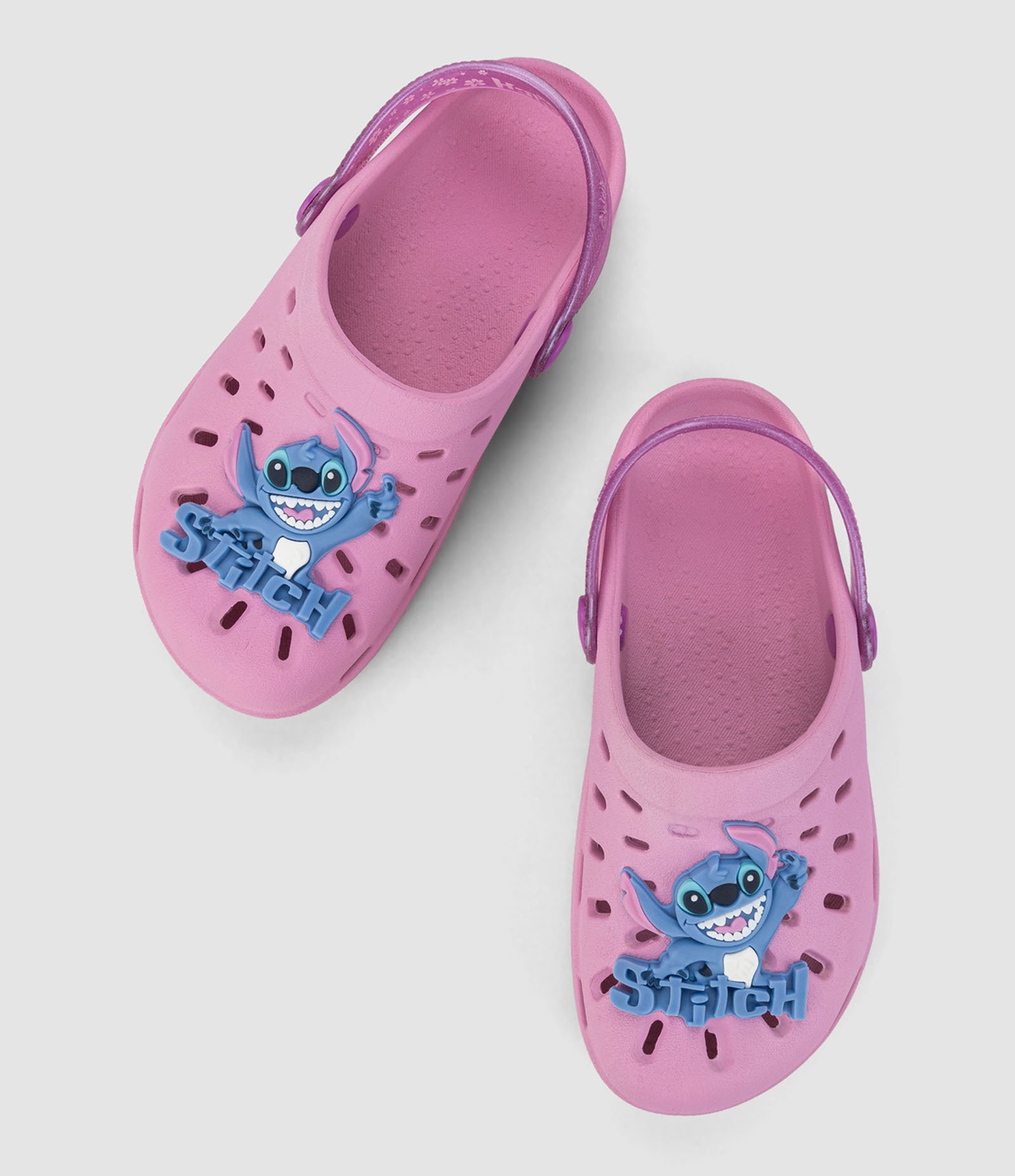 Sandália Babuche Infantil com Patch do Stitch - Tam 23 ao 34 1