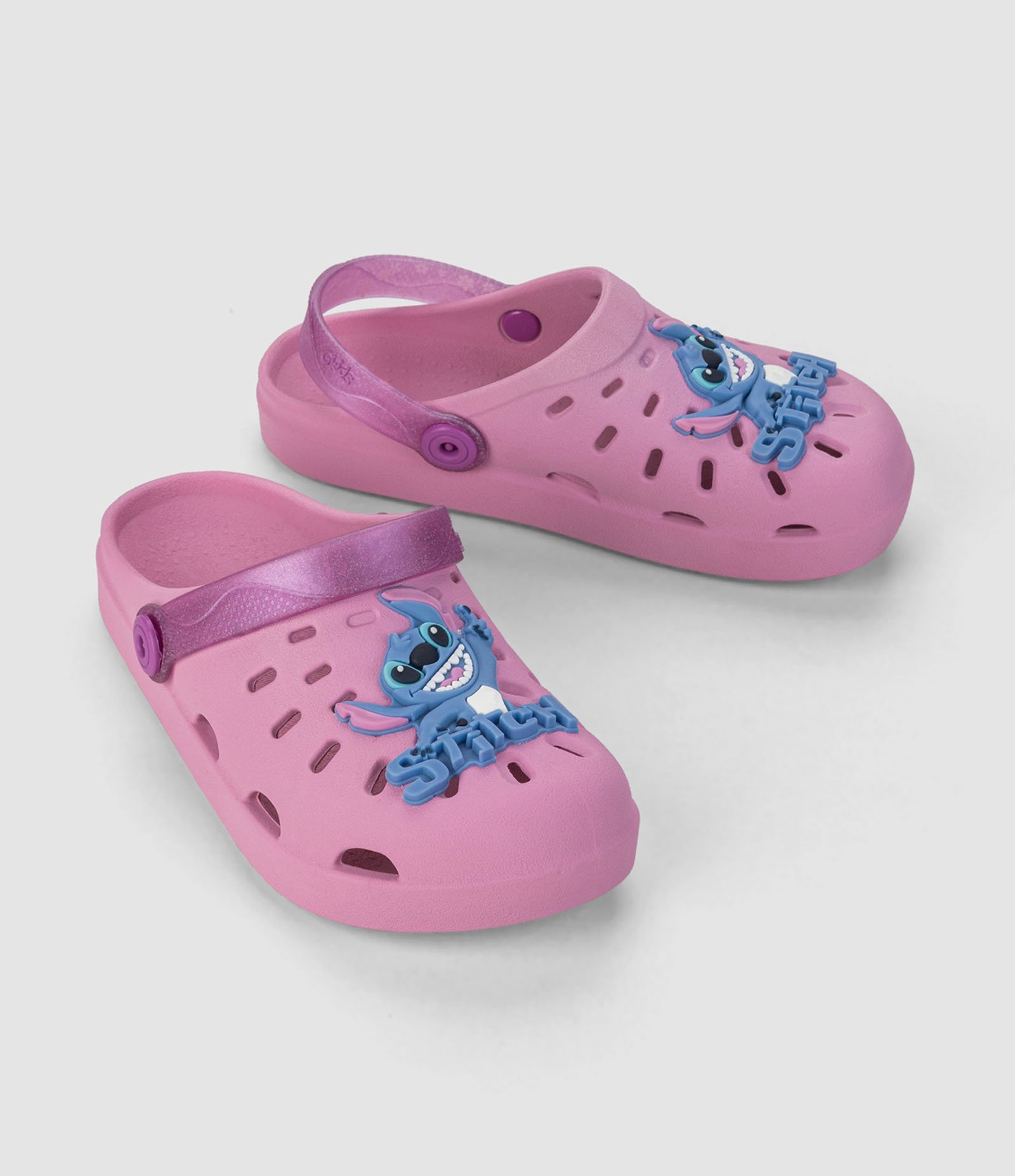 Sandália Babuche Infantil com Patch do Stitch - Tam 23 ao 34 2