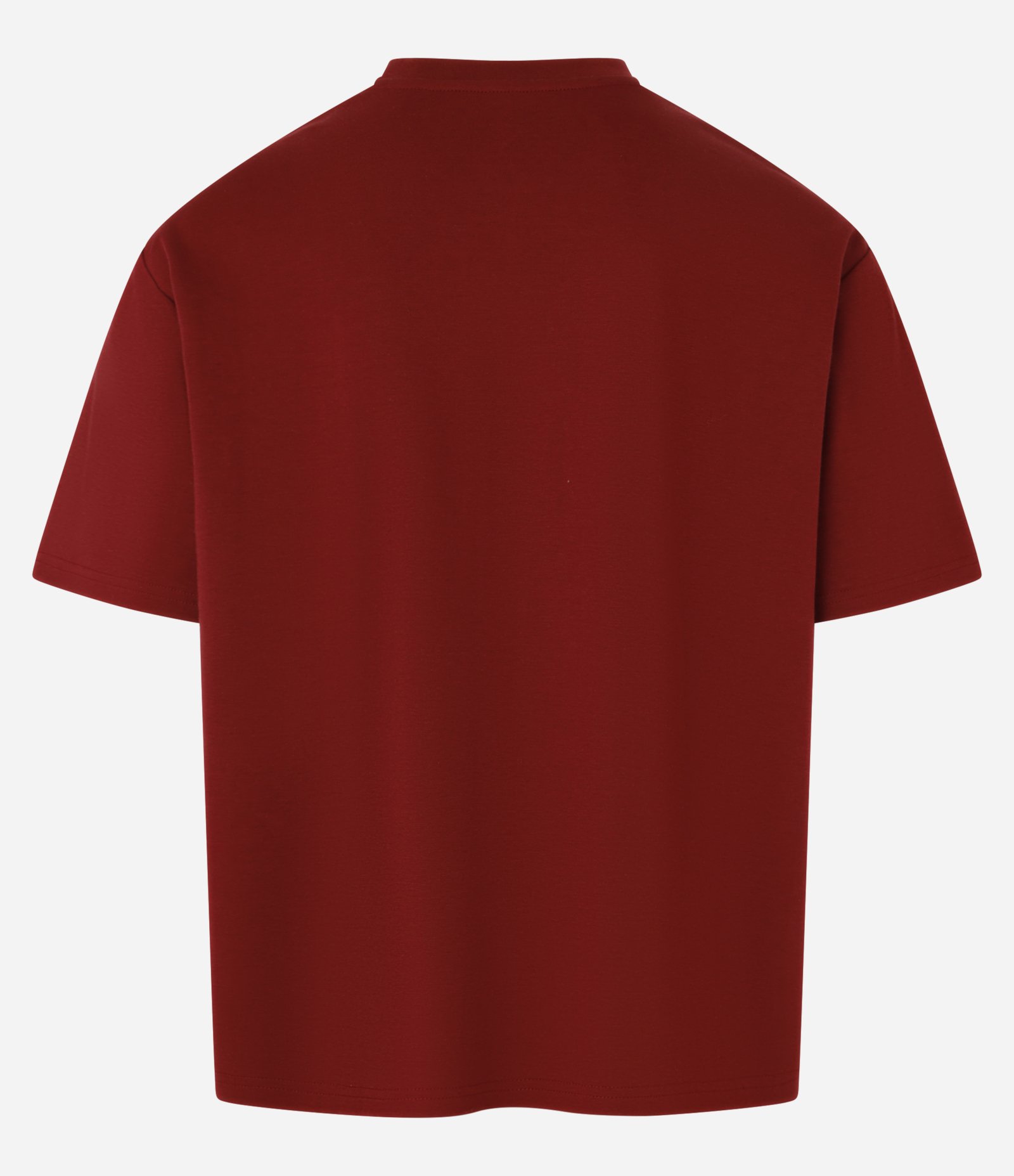 Camiseta Boxy em Tecnologia Dry e Algodão Bordô 5