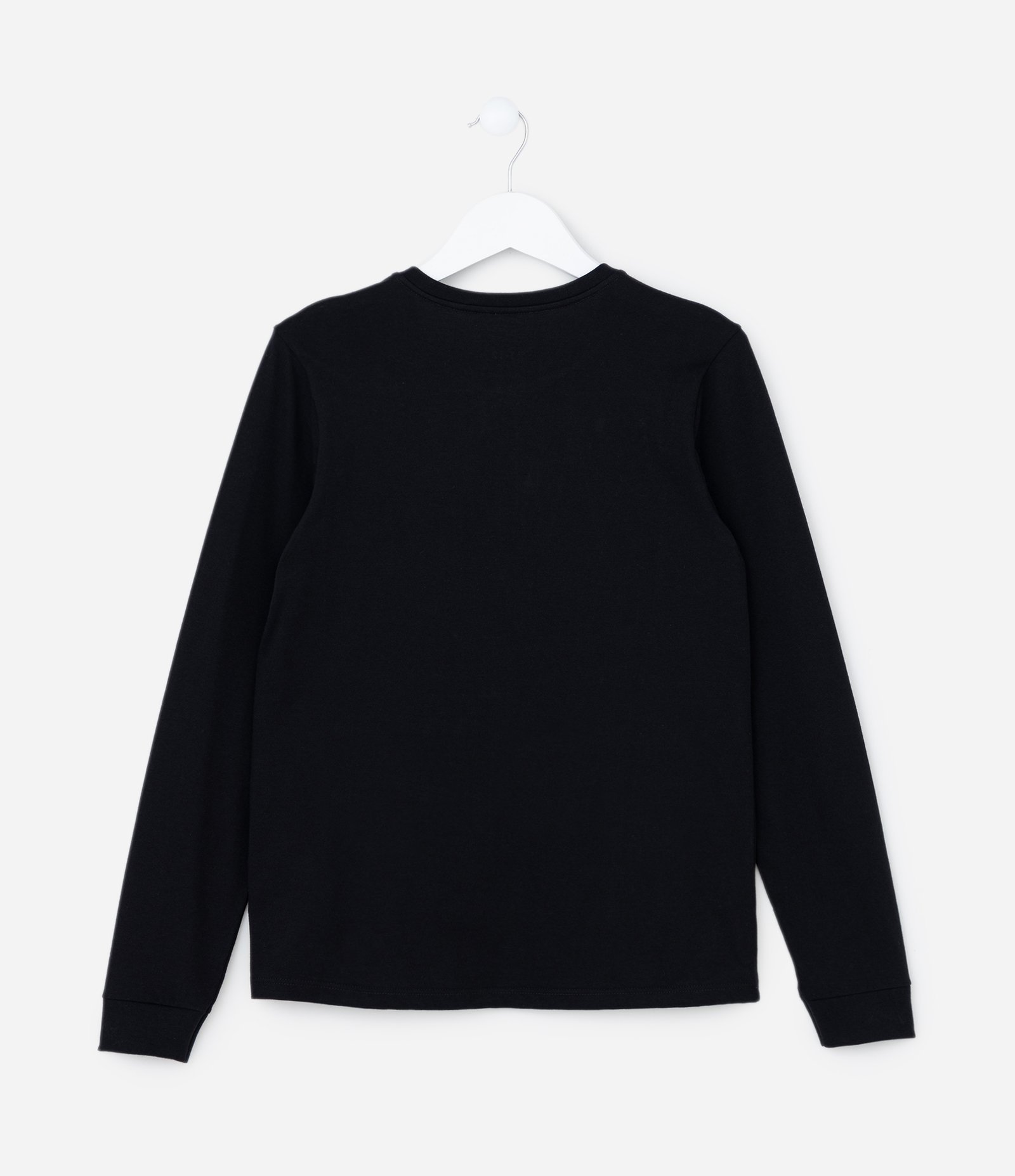 Pijama Longo Infantil com Estampa Lettering Gratife Preto/Branco 3