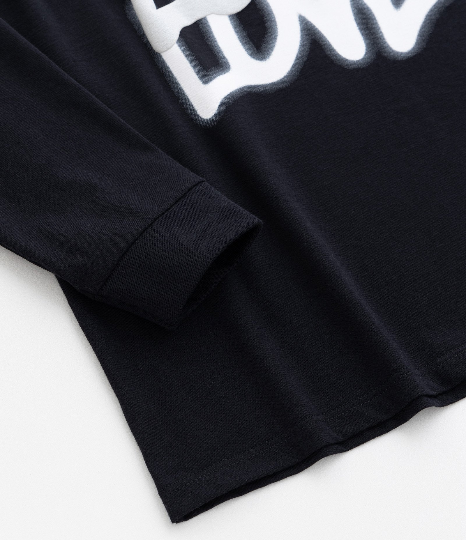 Pijama Longo Infantil com Estampa Lettering Gratife Preto/Branco 7