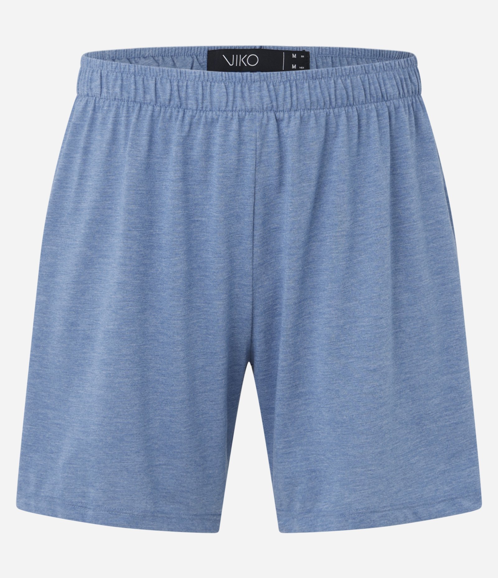 Pijama Curto em Poliviscose com Estampa Listrada Azul 3