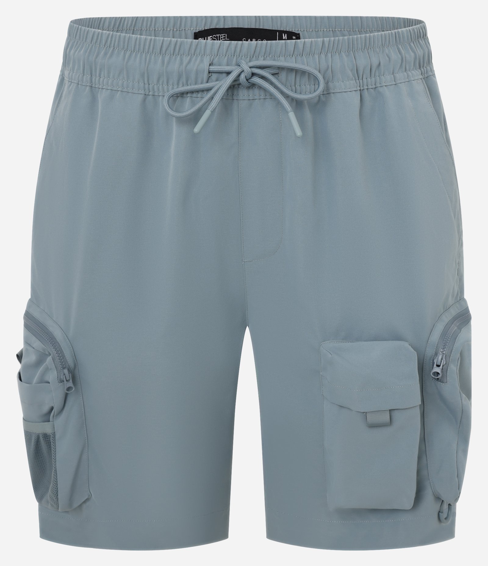 Bermuda Cargo com Cós Elástico e Bolsos Táticos 6