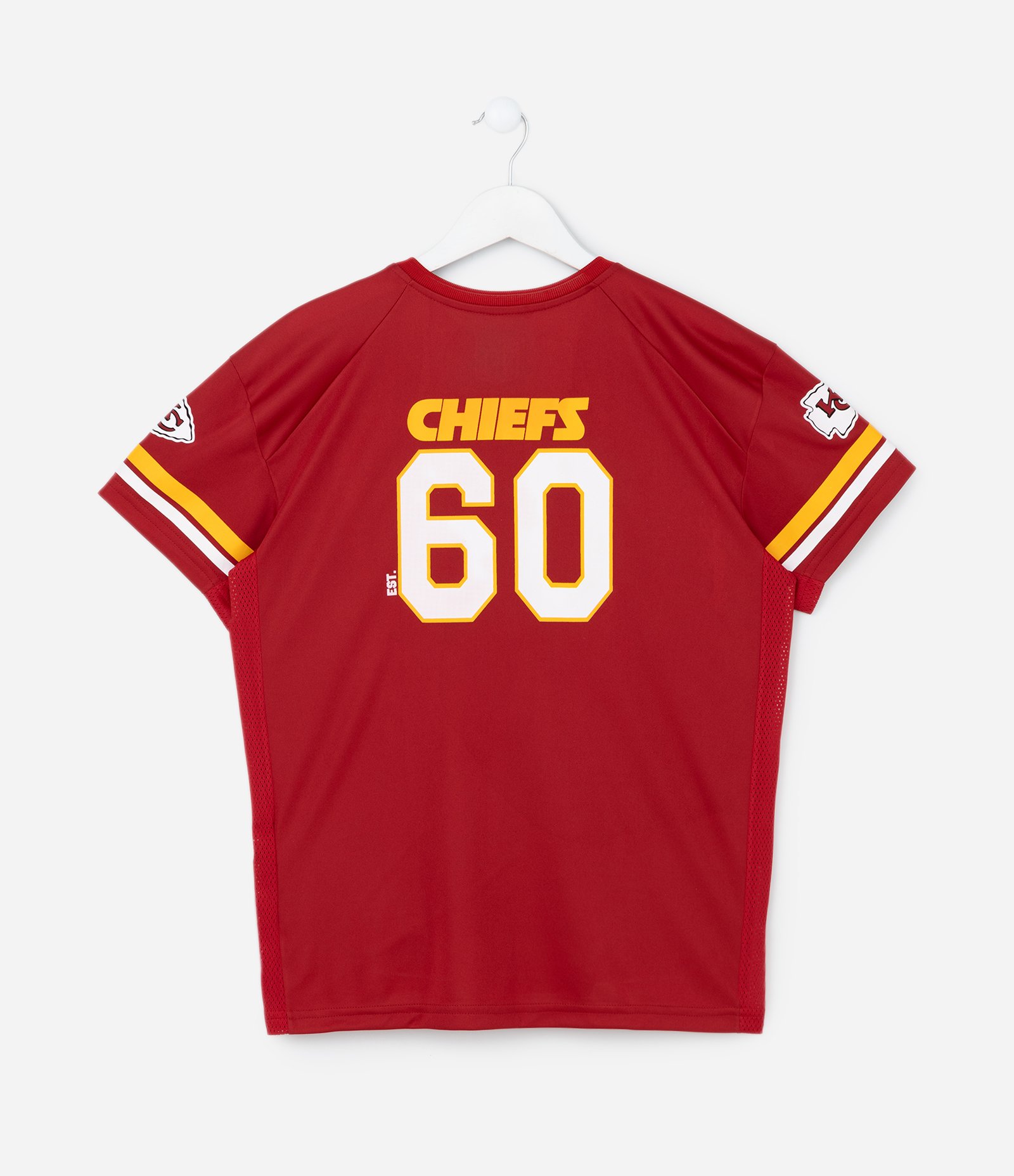 Camiseta Esportiva Infantil com Estampa Chiefs NFL Sportcore - Tam 5 a 14 Anos Vermelho 2