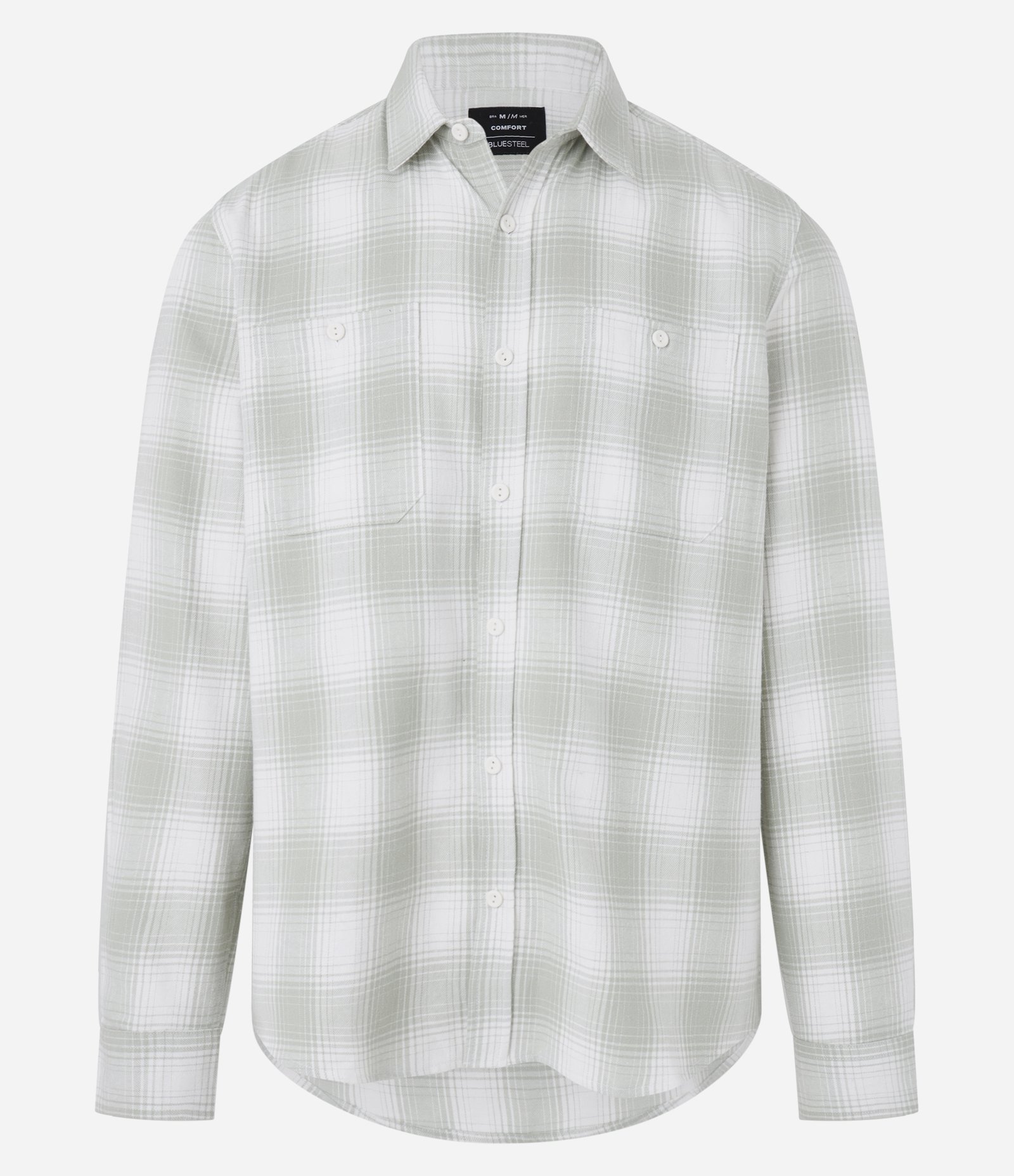 Camisa Comfort em Flanela com Estampa Xadrez Verde 4
