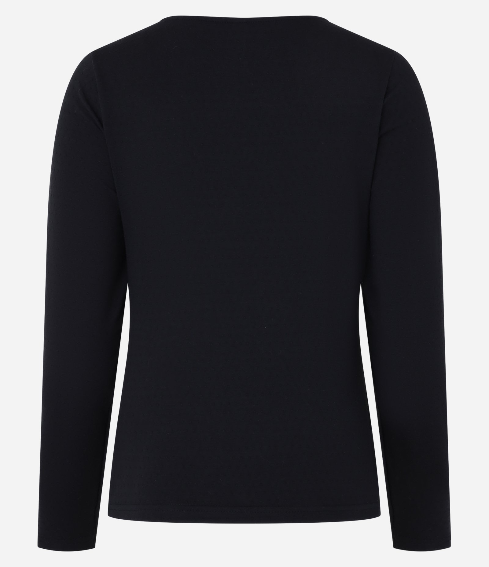 Blusa em Algodão com Franzido no Decote Preto 6