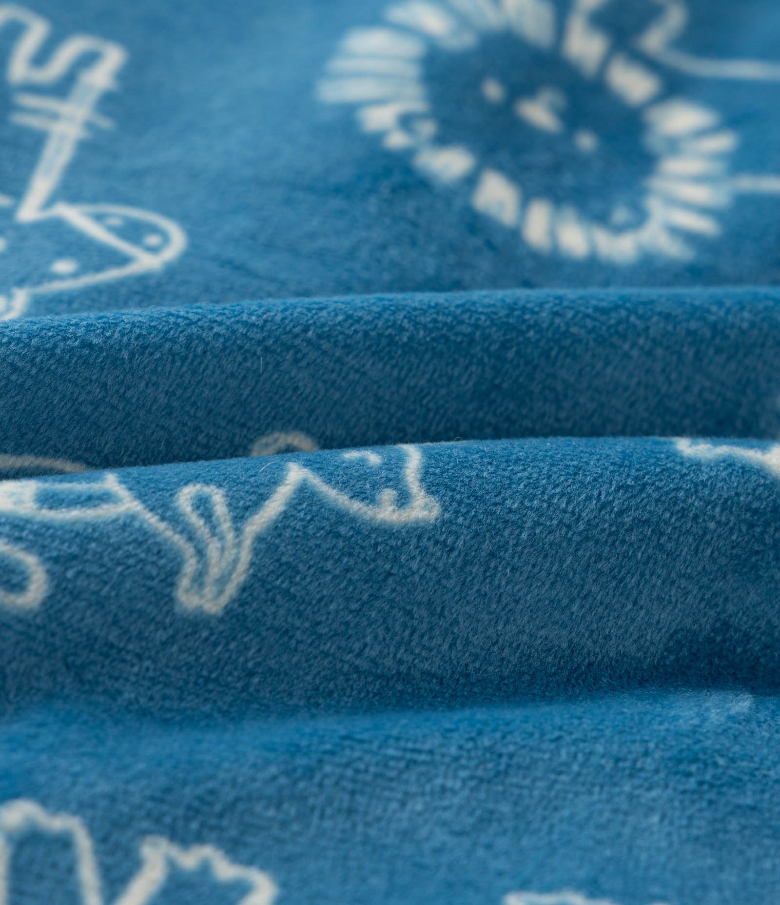 Macacão Infantil em Plush com Estampa Bichinhos - Tam 0 a 18 meses Azul 4