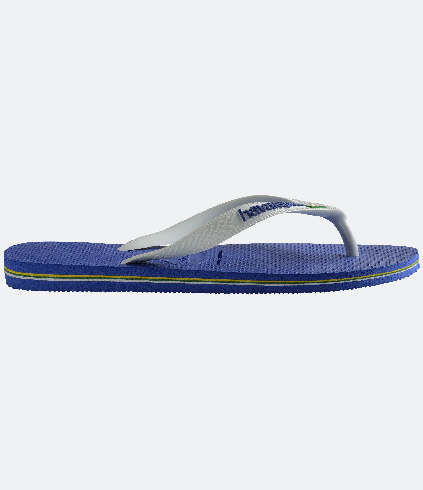 Chinelo Havaianas Tradicional com Bandeira do Brasil Azul 3