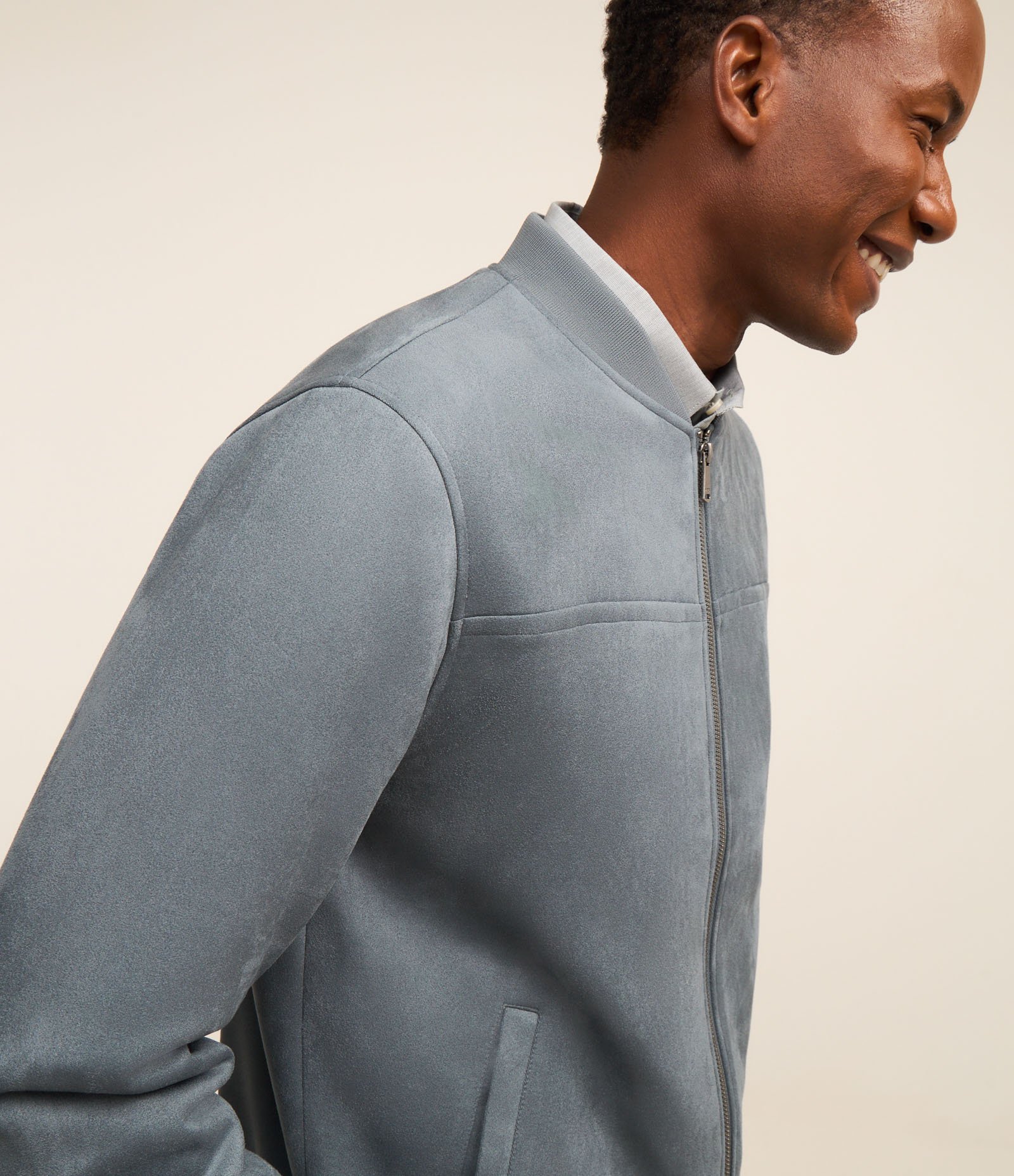 Jaqueta Bomber com Zíper e Bolsos 3