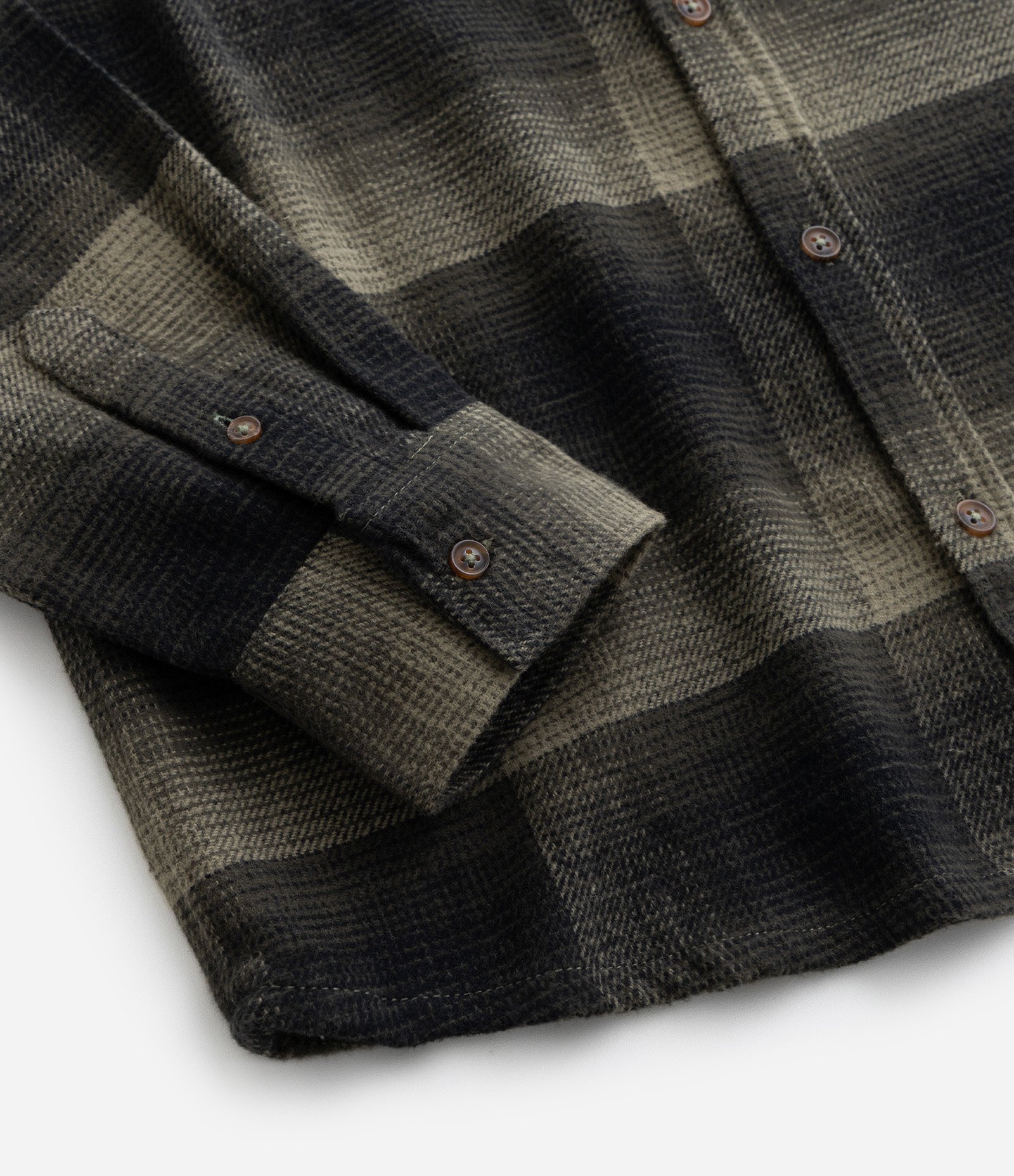 Camisa Infantil em Flanela com Estampa Xadrez - Tam 5 a 14 Anos Verde 4