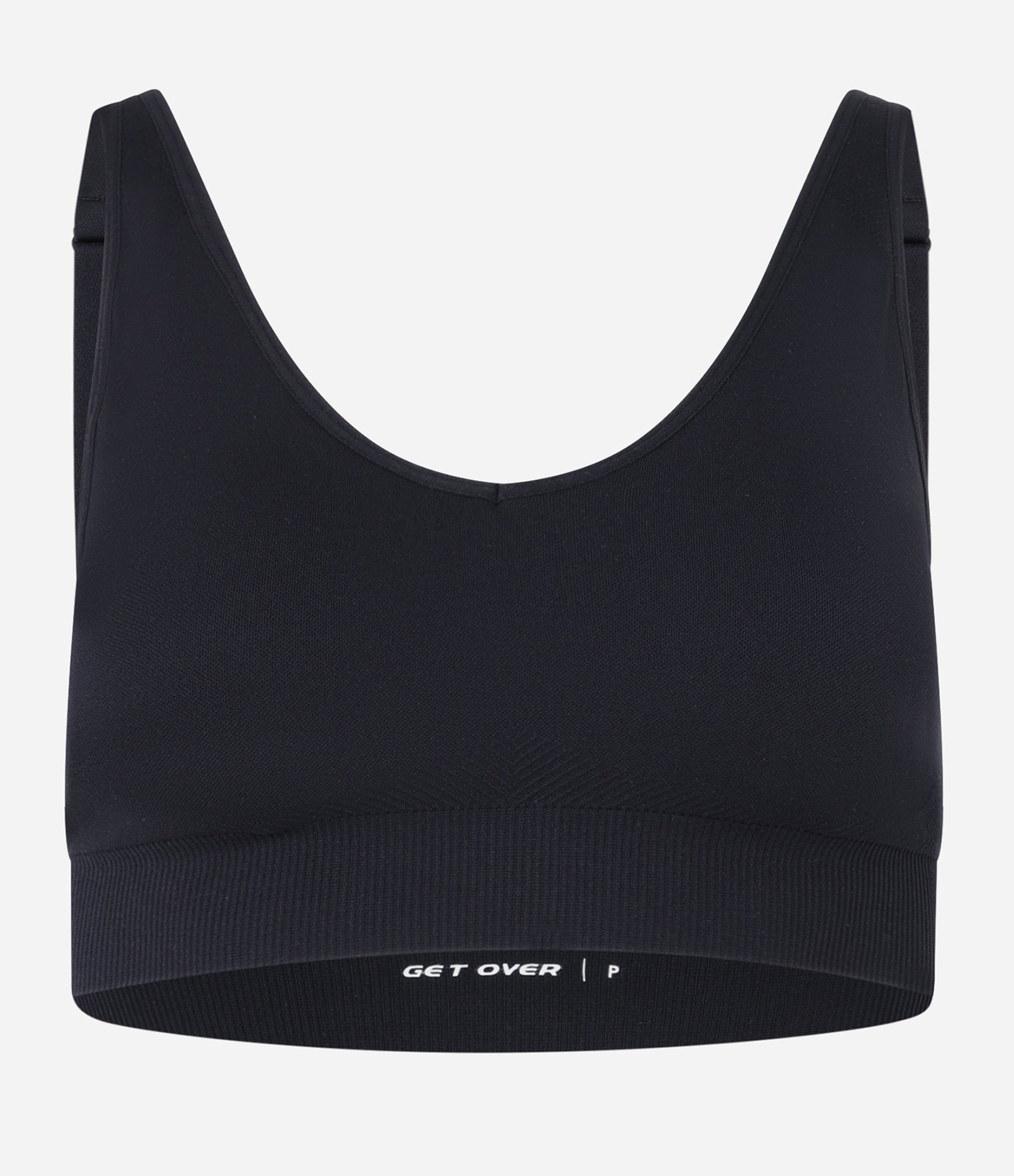 Top Esportivo em Seamless com Alças Reguláveis Preto 5