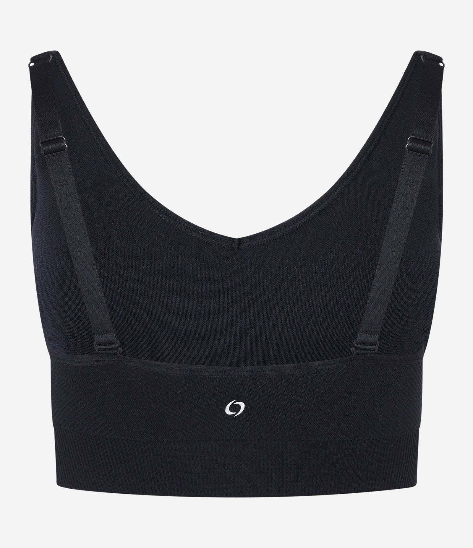 Top Esportivo em Seamless com Alças Reguláveis Preto 6