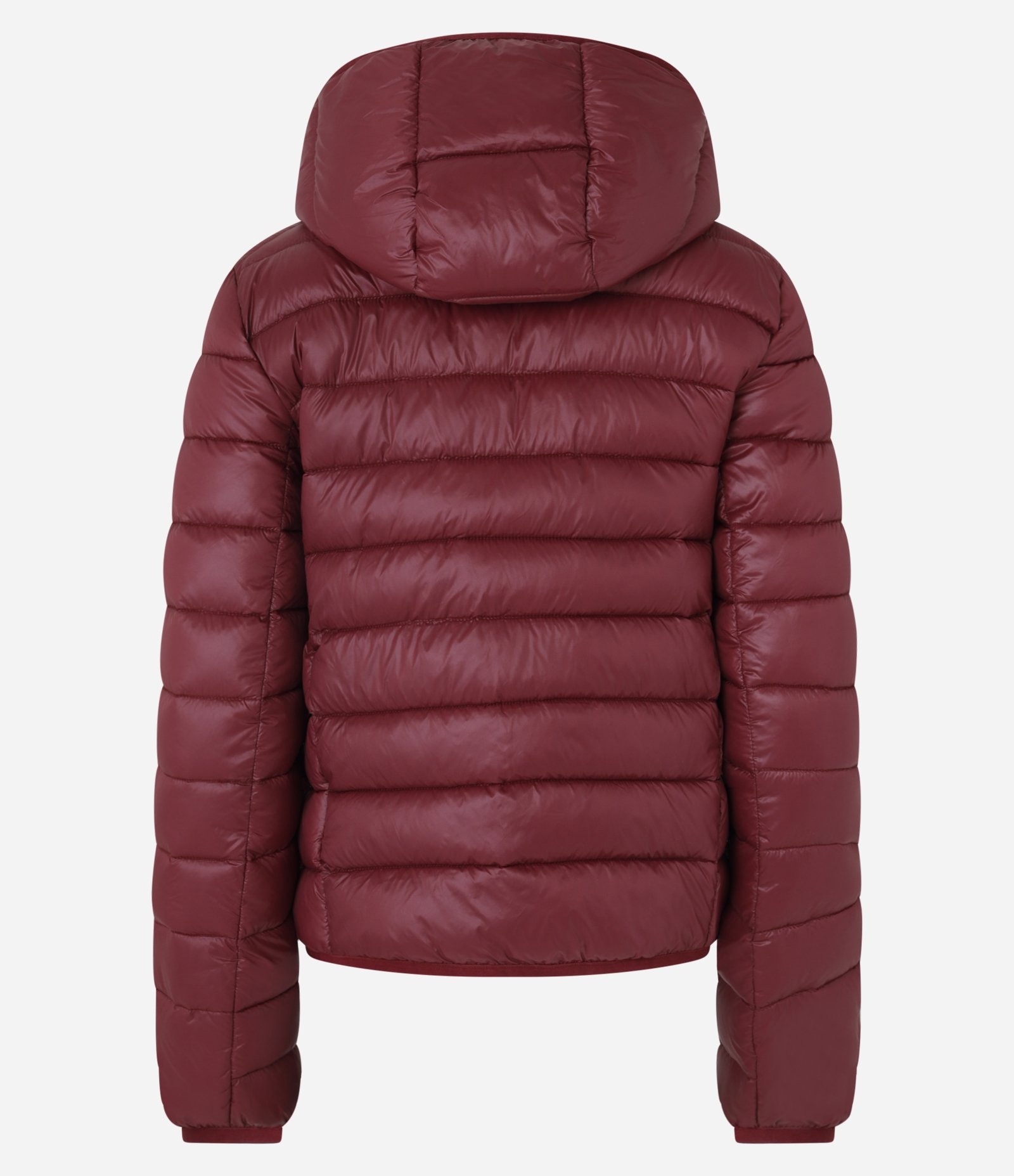 Jaqueta Puffer Esportiva em Poliamida Vermelho 5