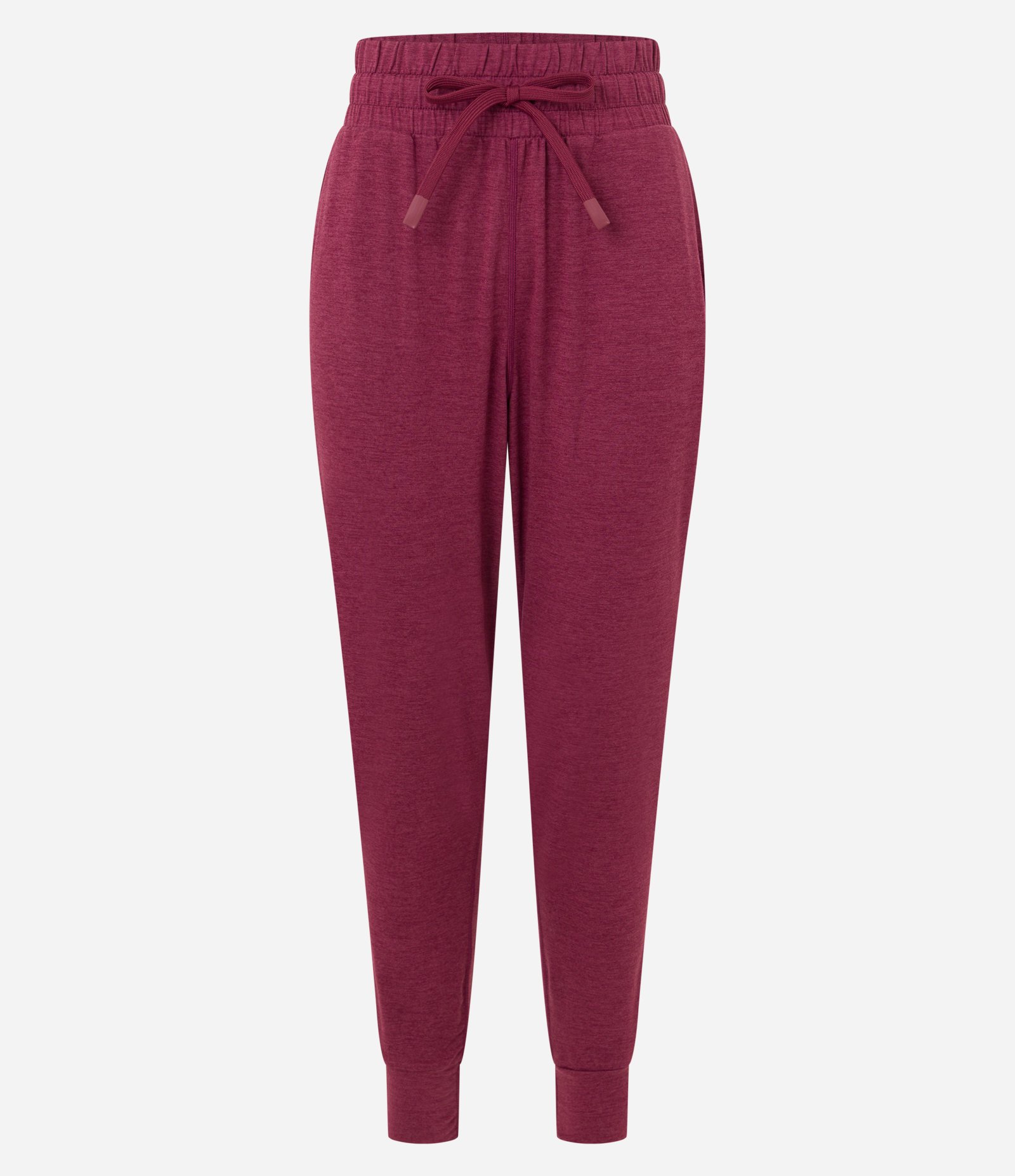 Calça Jogger Esportiva com Cós Regulável e Toque Suave Vermelho 5