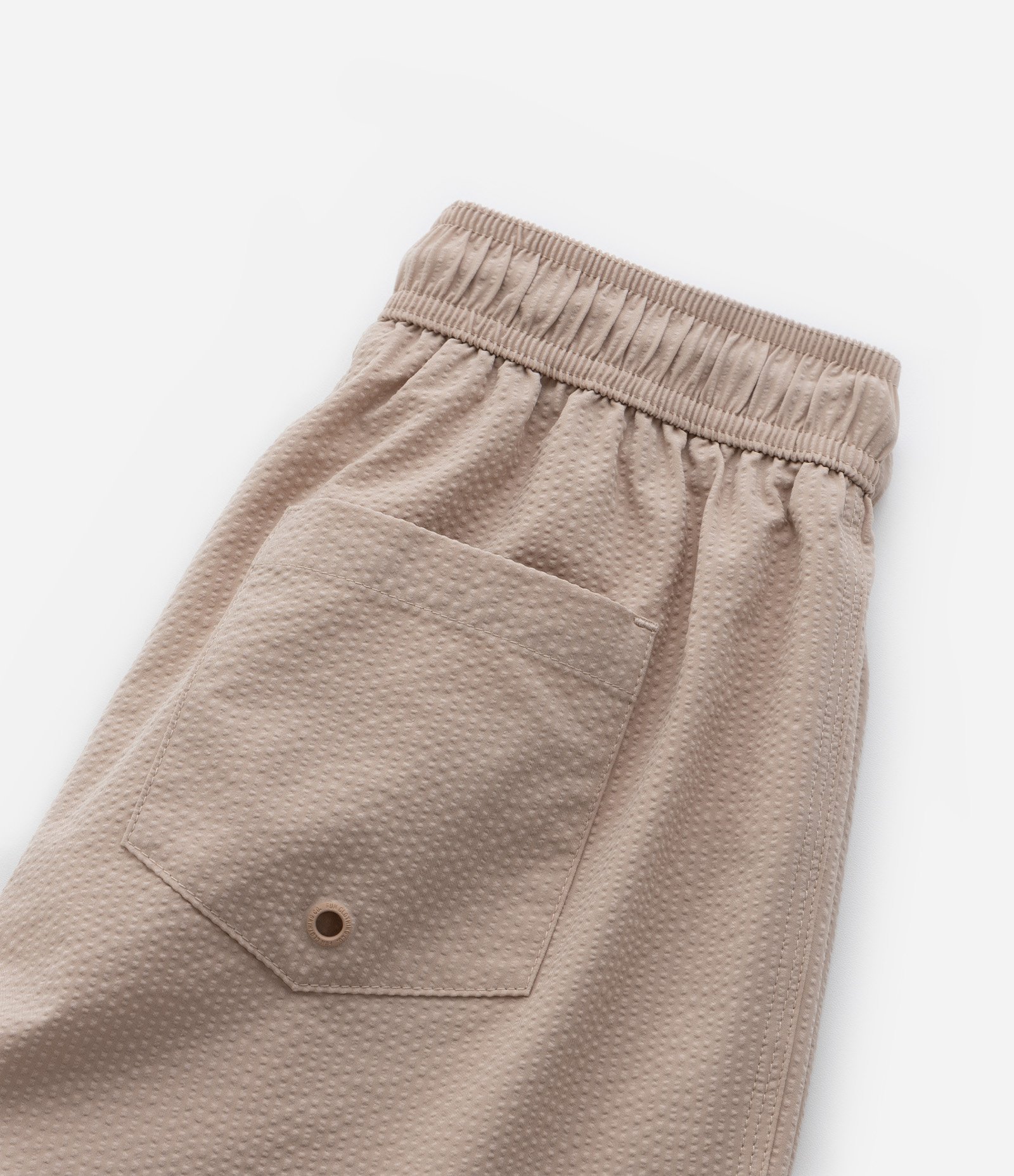 Bermuda Infantil Microfibra Texturizada - Tam 5 a 14 Anos Bege 5