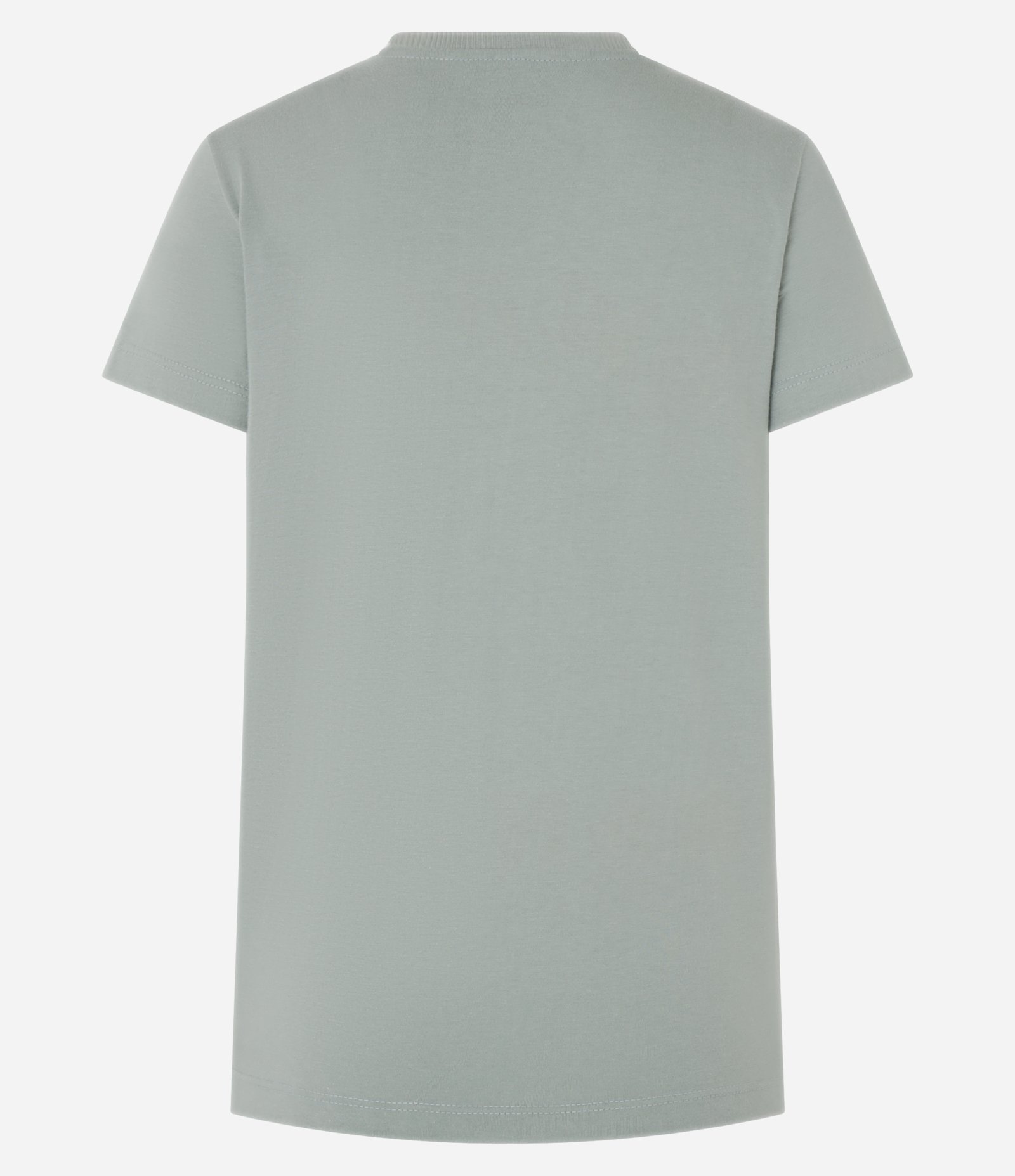 Camiseta Alongada em Algodão com Estampa Cowboy Verde 5