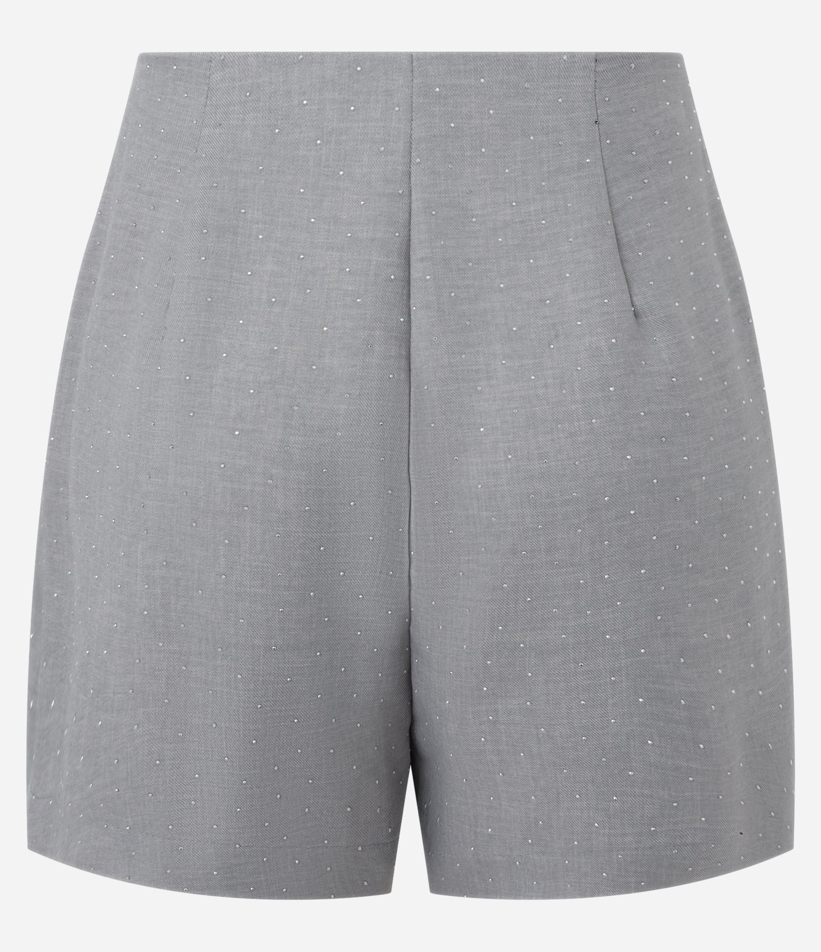 Short Saia em Alfaiataria com Brilhos Cinza 7