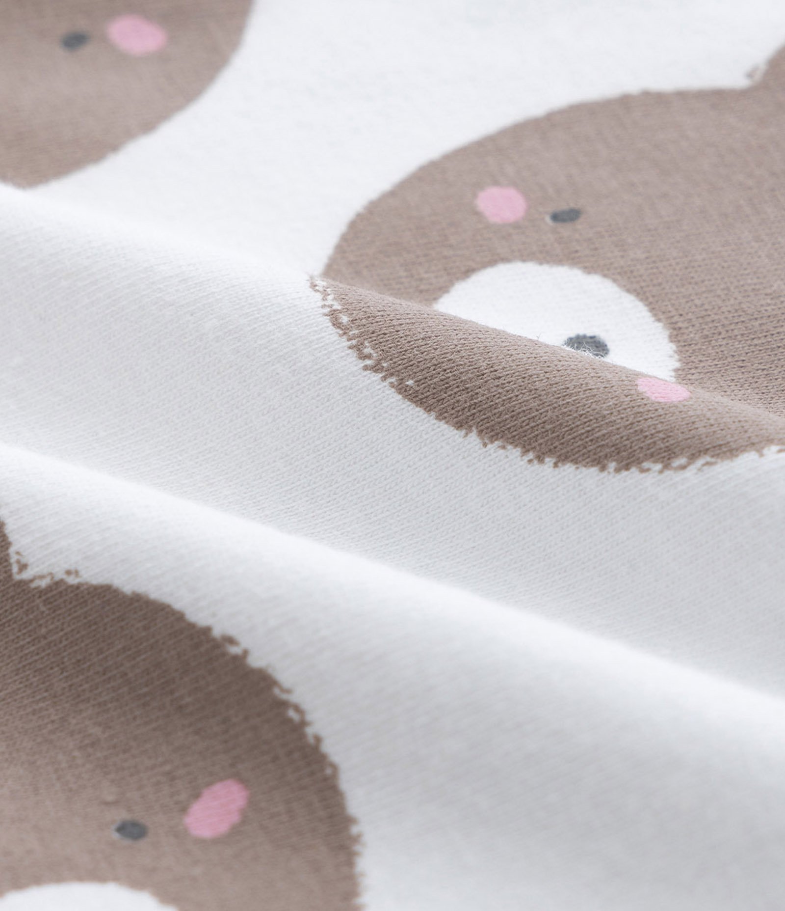 Body Infantil com Estampa de Ursinha - Tam RN a 18 meses Branco 3