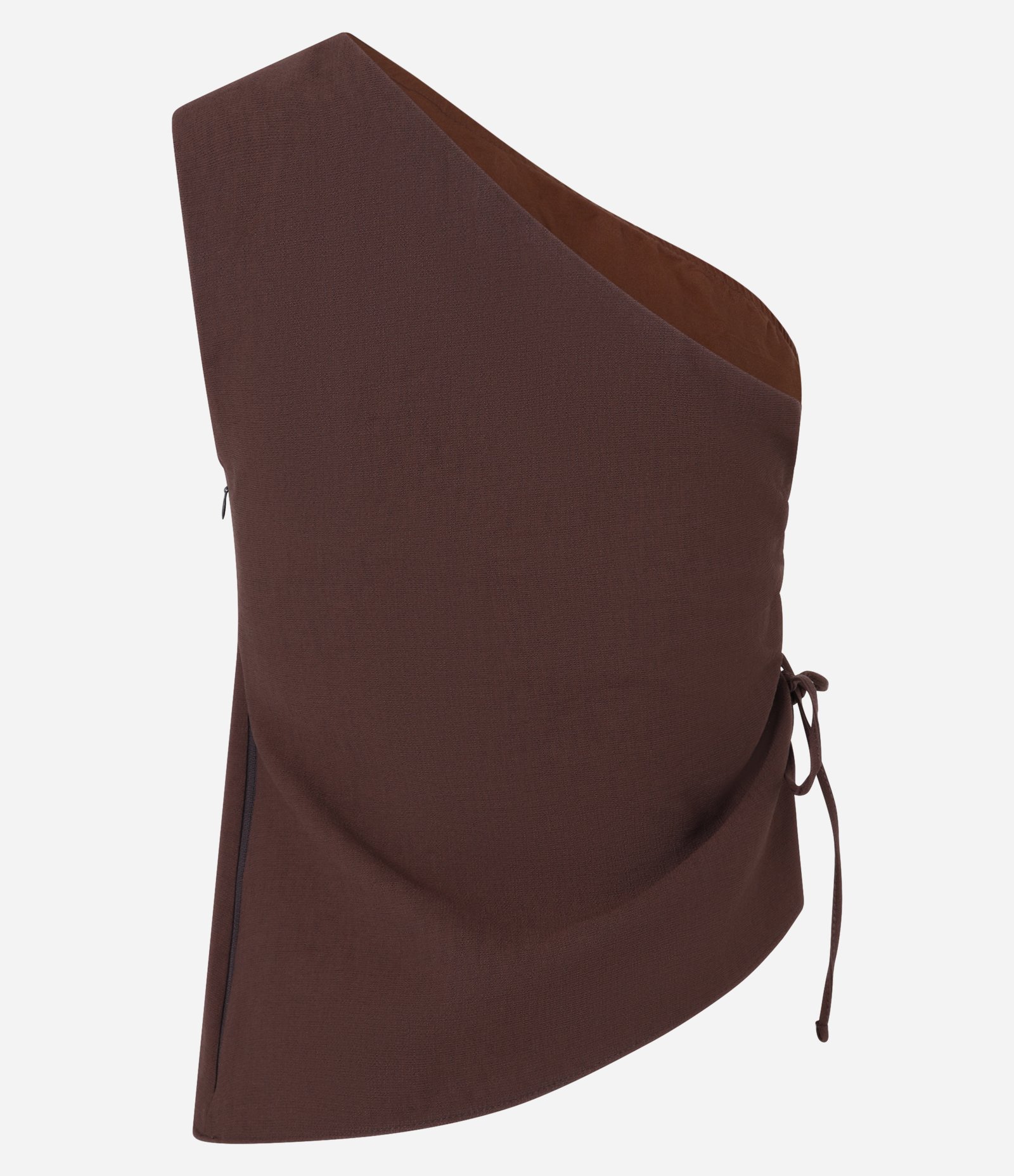 Blusa Alfaiatada Ombro Só em Viscose com Regulador Lateral 7