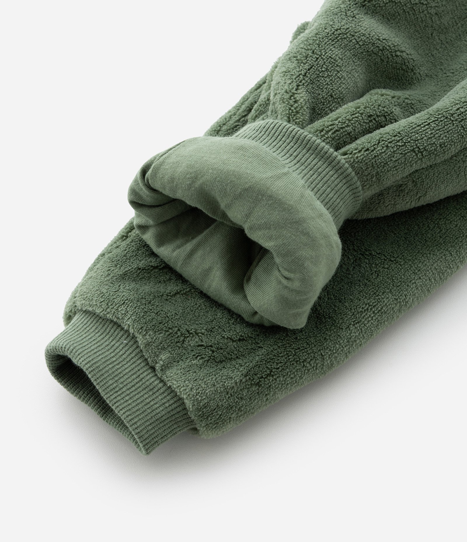 Conjunto Infantil em Fleece com Bordado de Leão - Tam 0 a 18 meses Verde 8