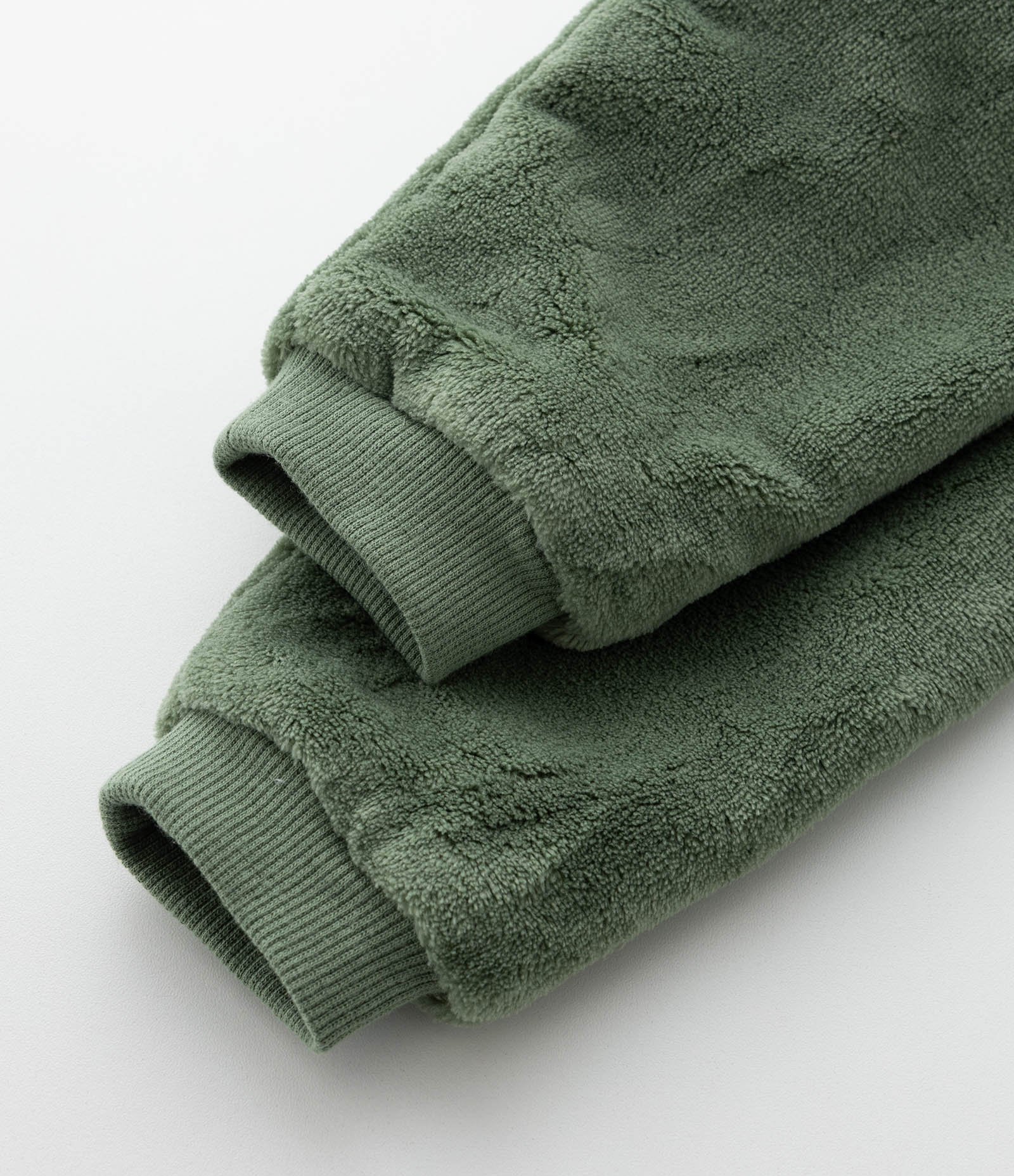 Conjunto Infantil em Fleece com Bordado de Leão - Tam 0 a 18 meses Verde 7