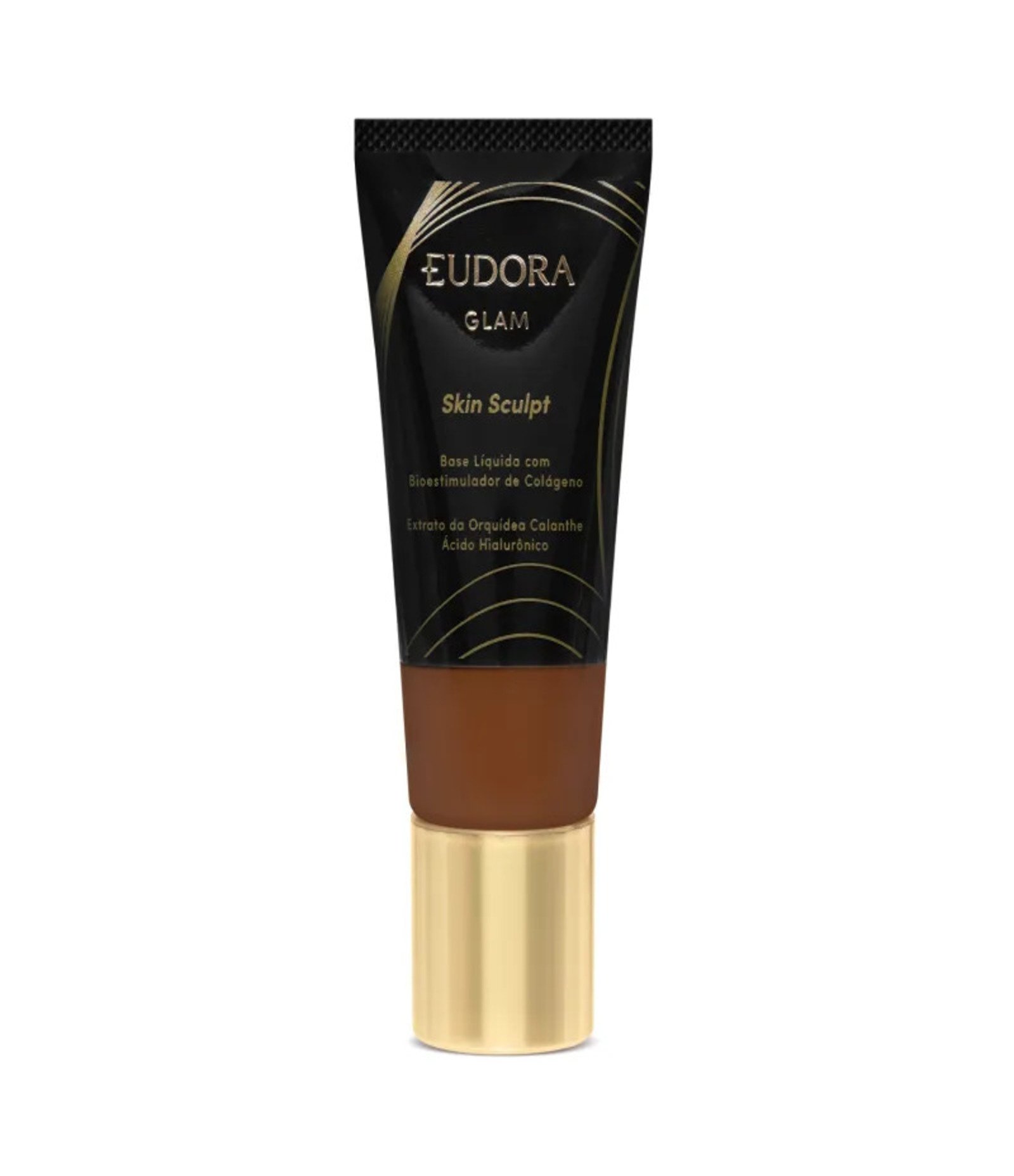 Skin Sculpt Base Líquida Semi Matte Eudora Cor 100 1