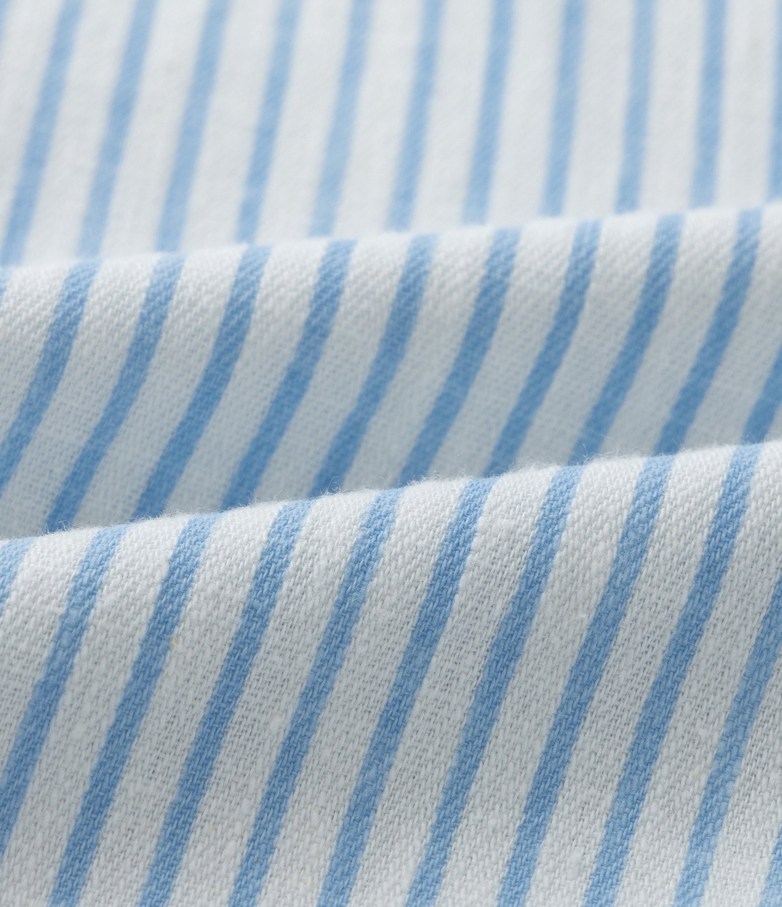 Calça Reta Infantil em Tricoline com Listras - Tam 5 a 14 Anos Azul 3