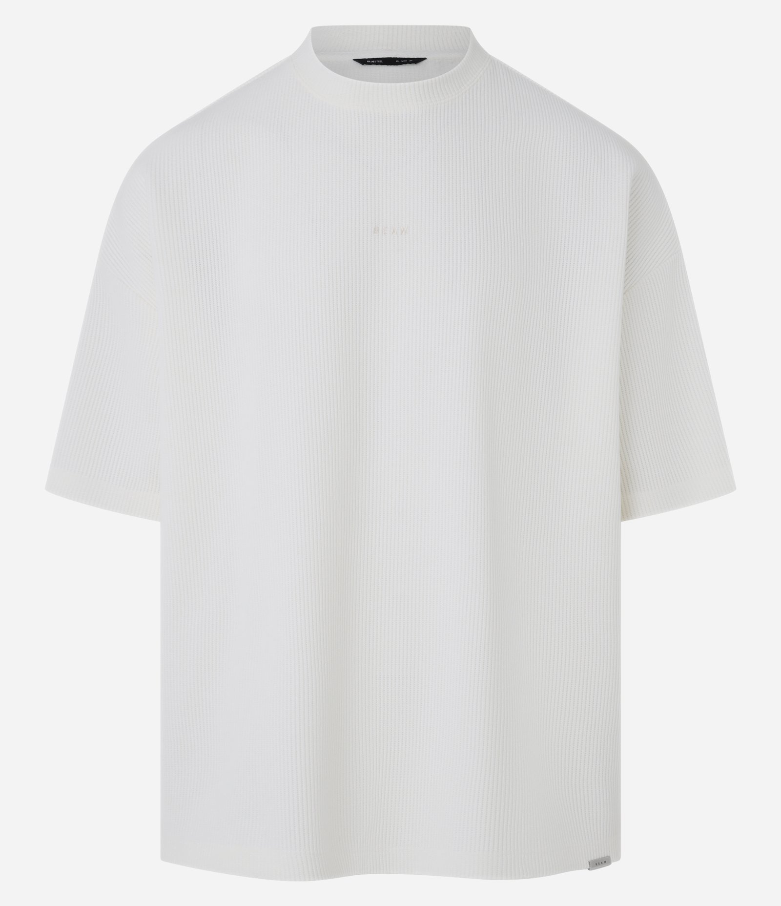 Camiseta em Cotelê com Bordado Lettering Branco 5