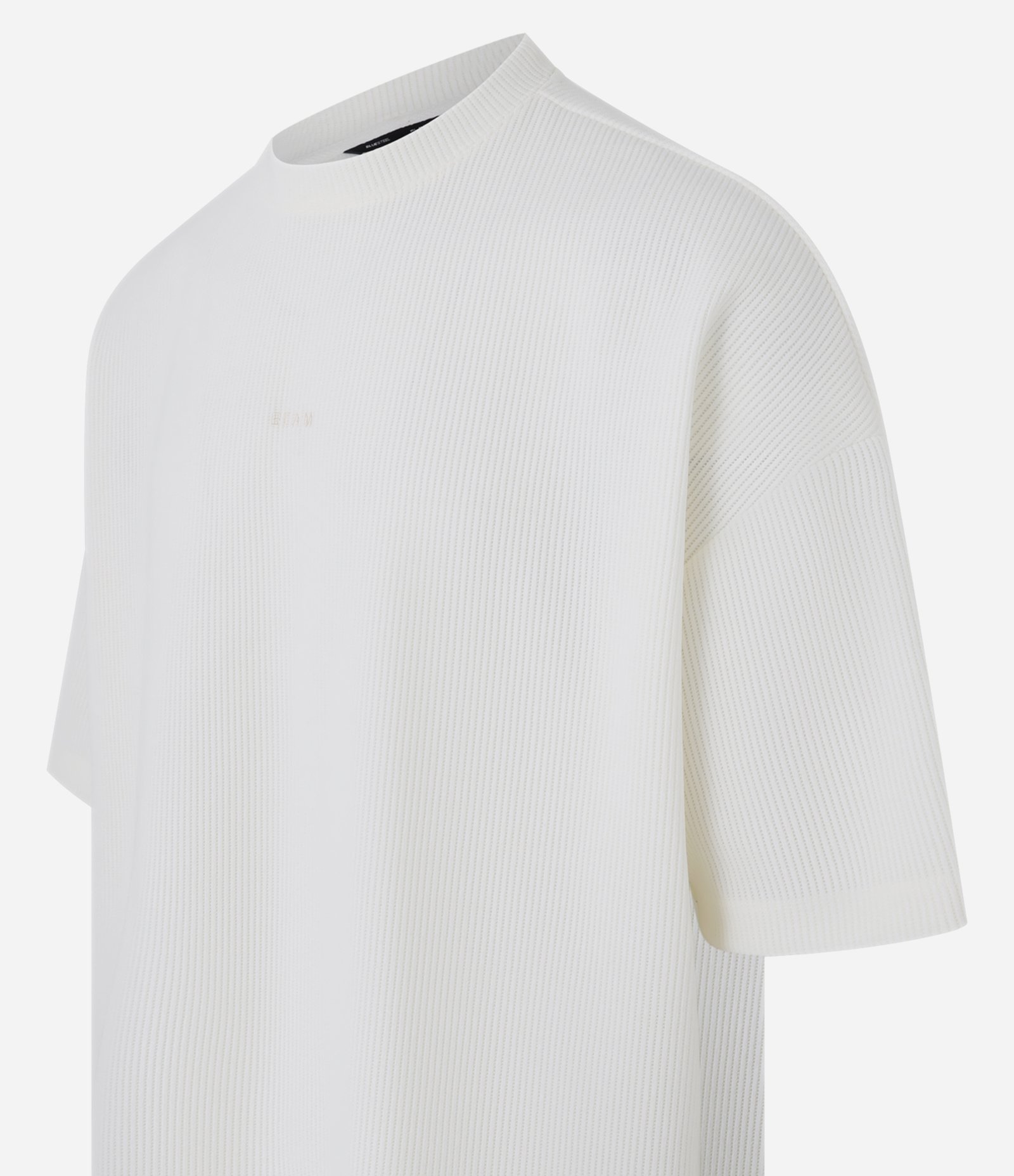 Camiseta em Cotelê com Bordado Lettering Branco 6