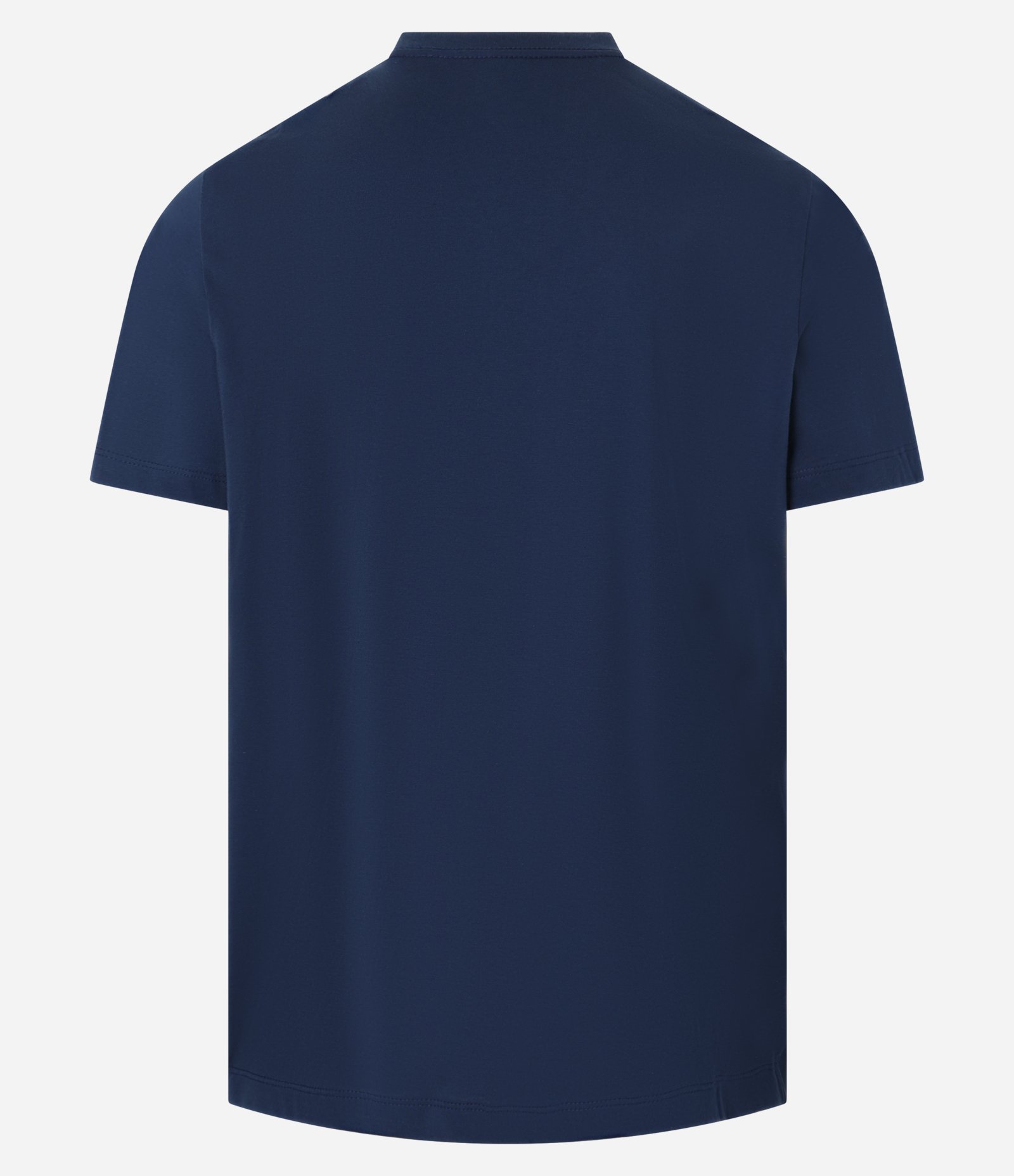 Camiseta Comfort em Algodão com Estampa Lettering em Alto Relevo Azul 2