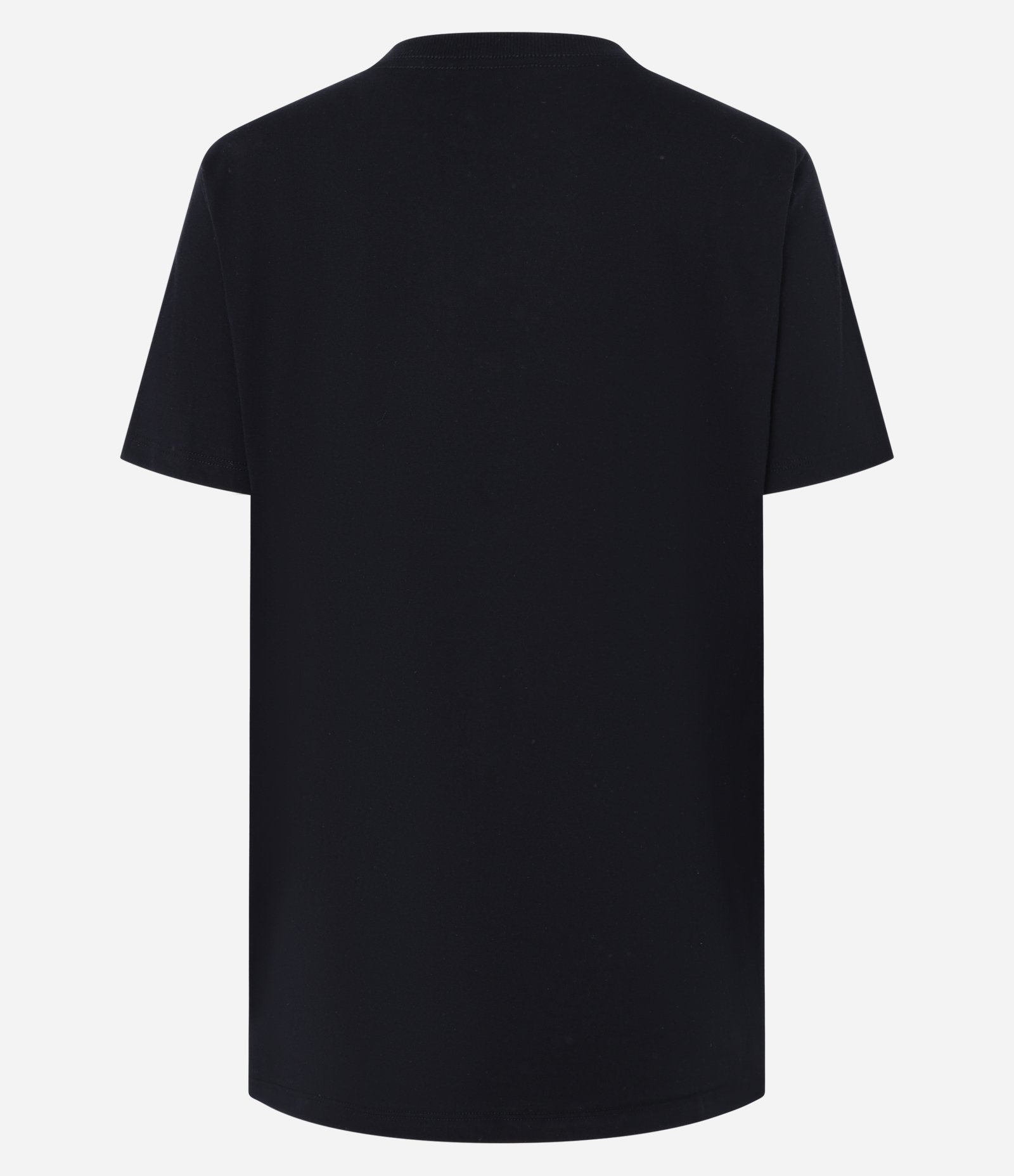 Camiseta Alongada em Algodão com Estampa Tasha e Tracie Rouff Preto 5