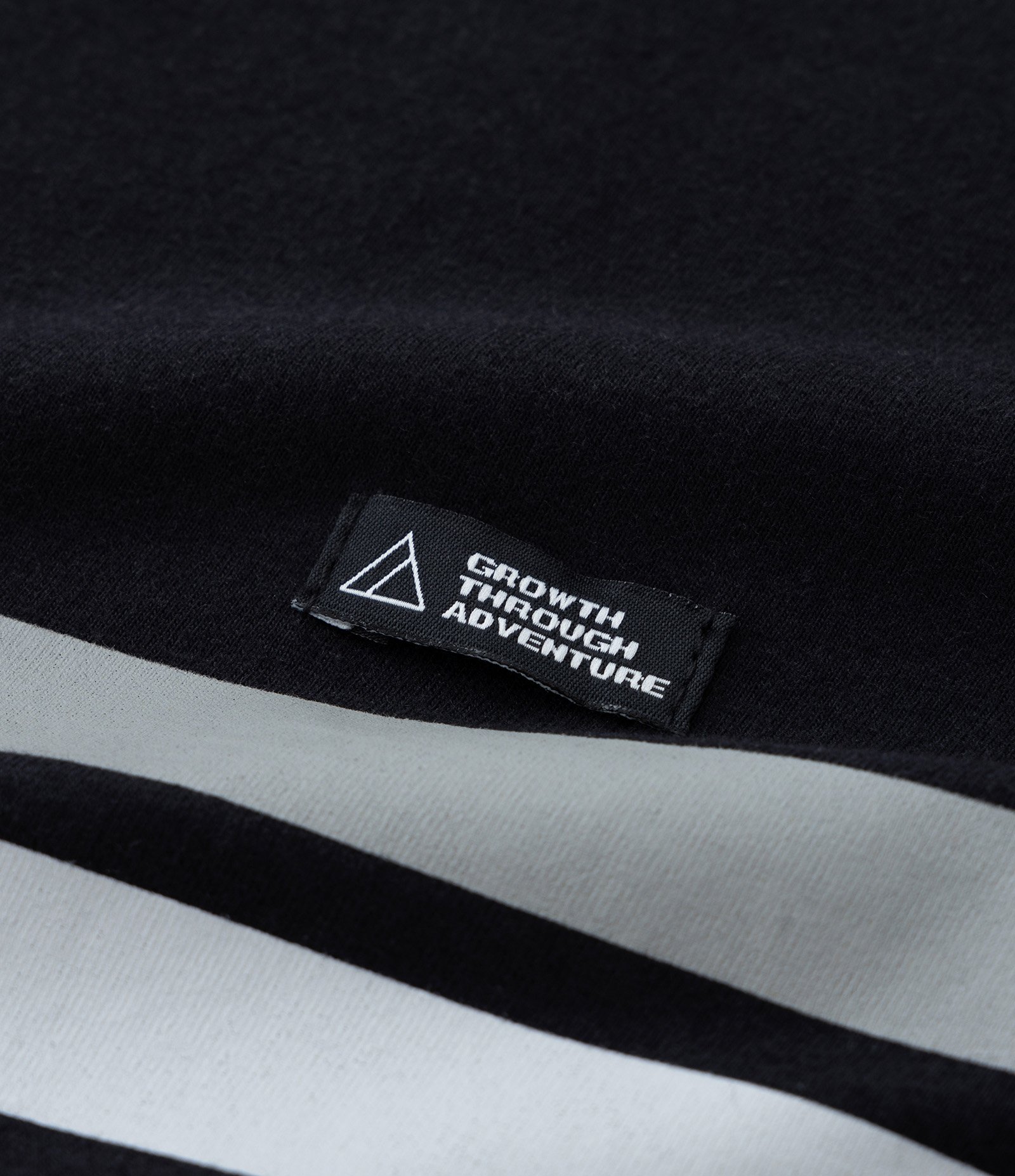 Camiseta Infantil com Estampa de Listras - Tam 5 a 14 Anos Preto 6