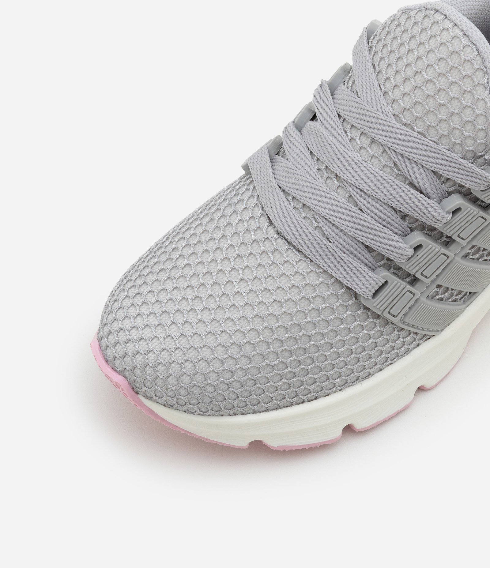 Tênis Esportivo Infantil com Detalhe Lateral Emborrachado - Tam 28 ao 34 Cinza/Rosa 3