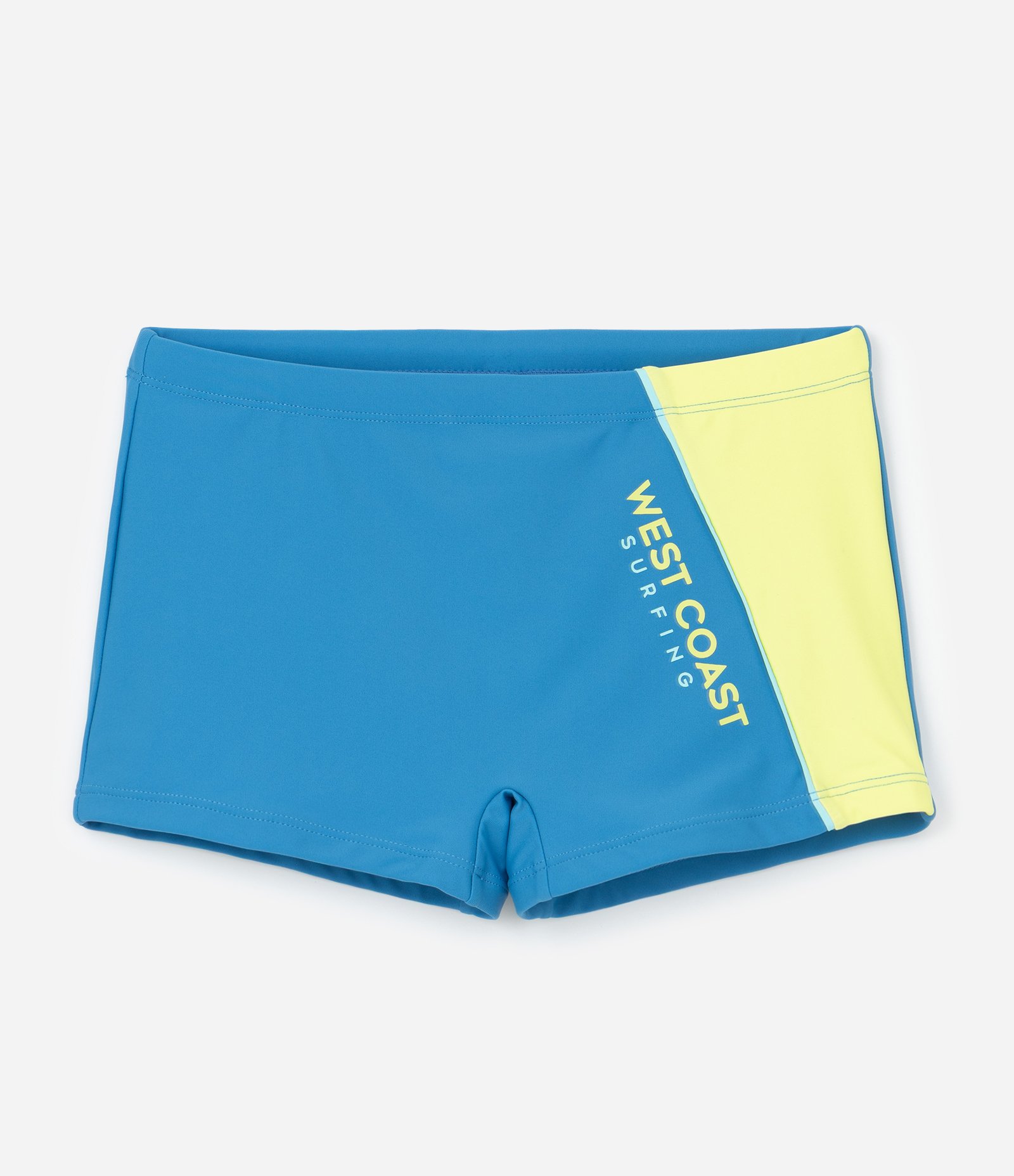 Sunga Infantil com Proteção UV e Recorte Contrastante - Tam 5 a 14 Anos Azul 1