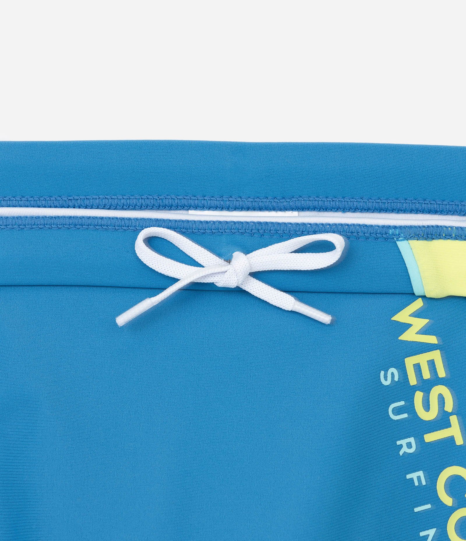 Sunga Infantil com Proteção UV e Recorte Contrastante - Tam 5 a 14 Anos Azul 4