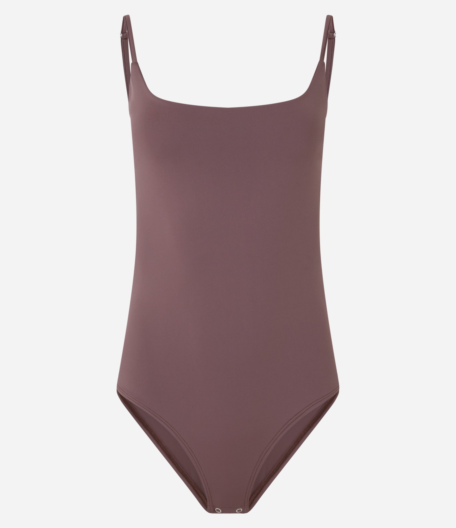 Body em Poliamida com Alças Finas e Decote U 6