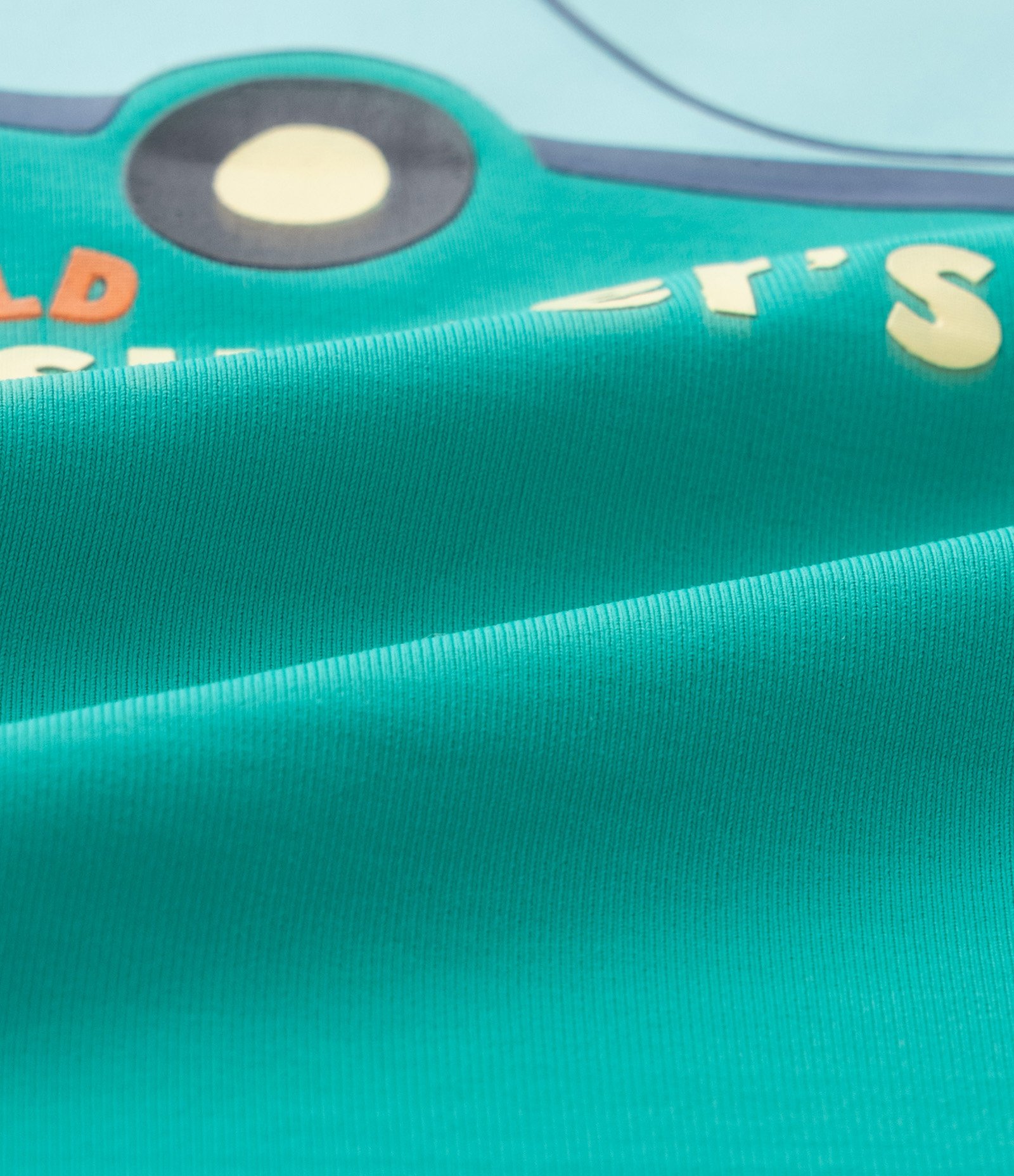 Conjunto Infantil com Proteção UV e Estampa de Bichinhos - Tam 1 a 4 Anos Verde/Azul 6