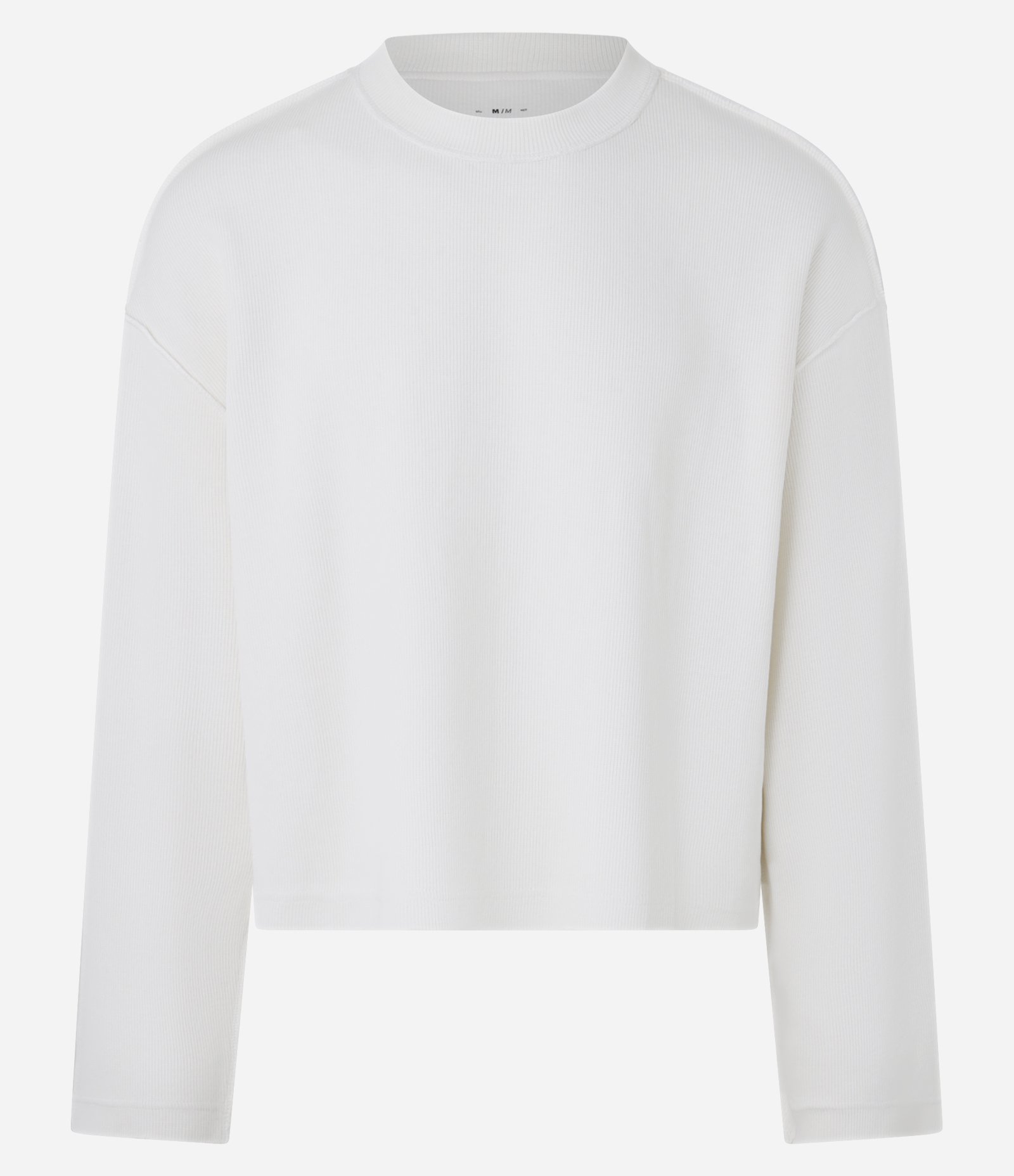 Camiseta Boxy em Algodão com Recortes em Relevo 1