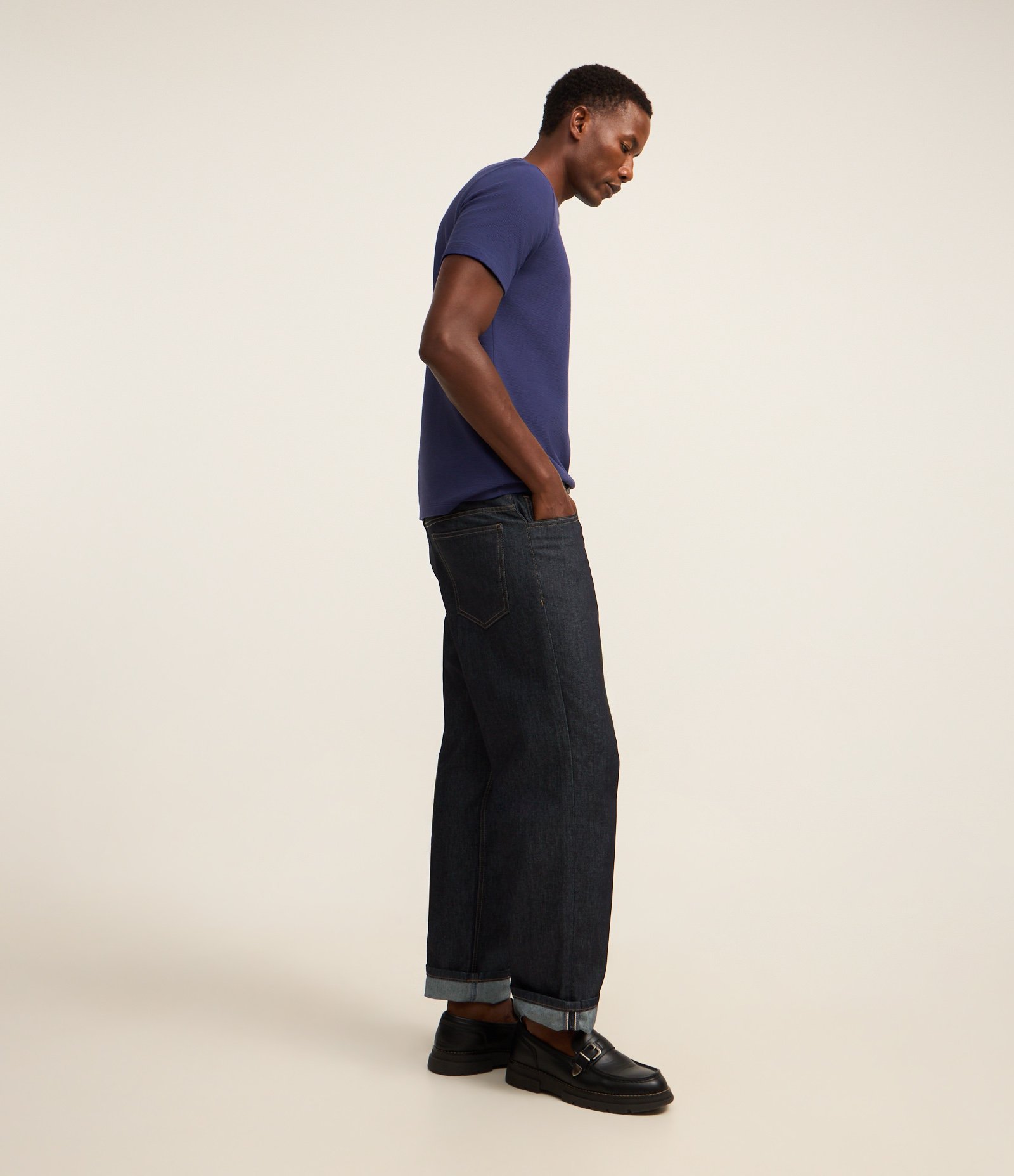 Camiseta Slim em Algodão Peruano com Textura Canelada 4