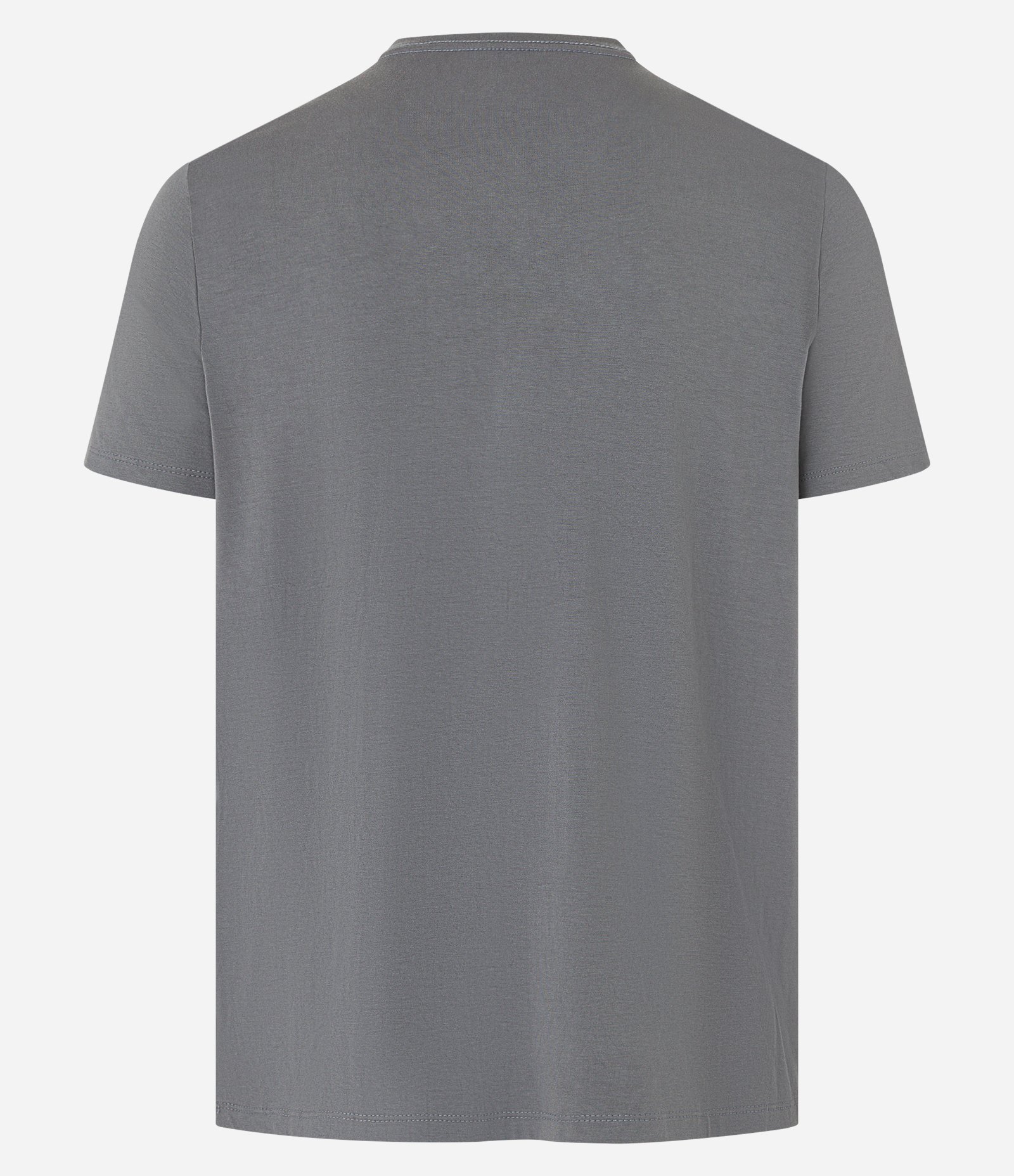 Camiseta Regular Performance com Gola Redonda Cinza 8