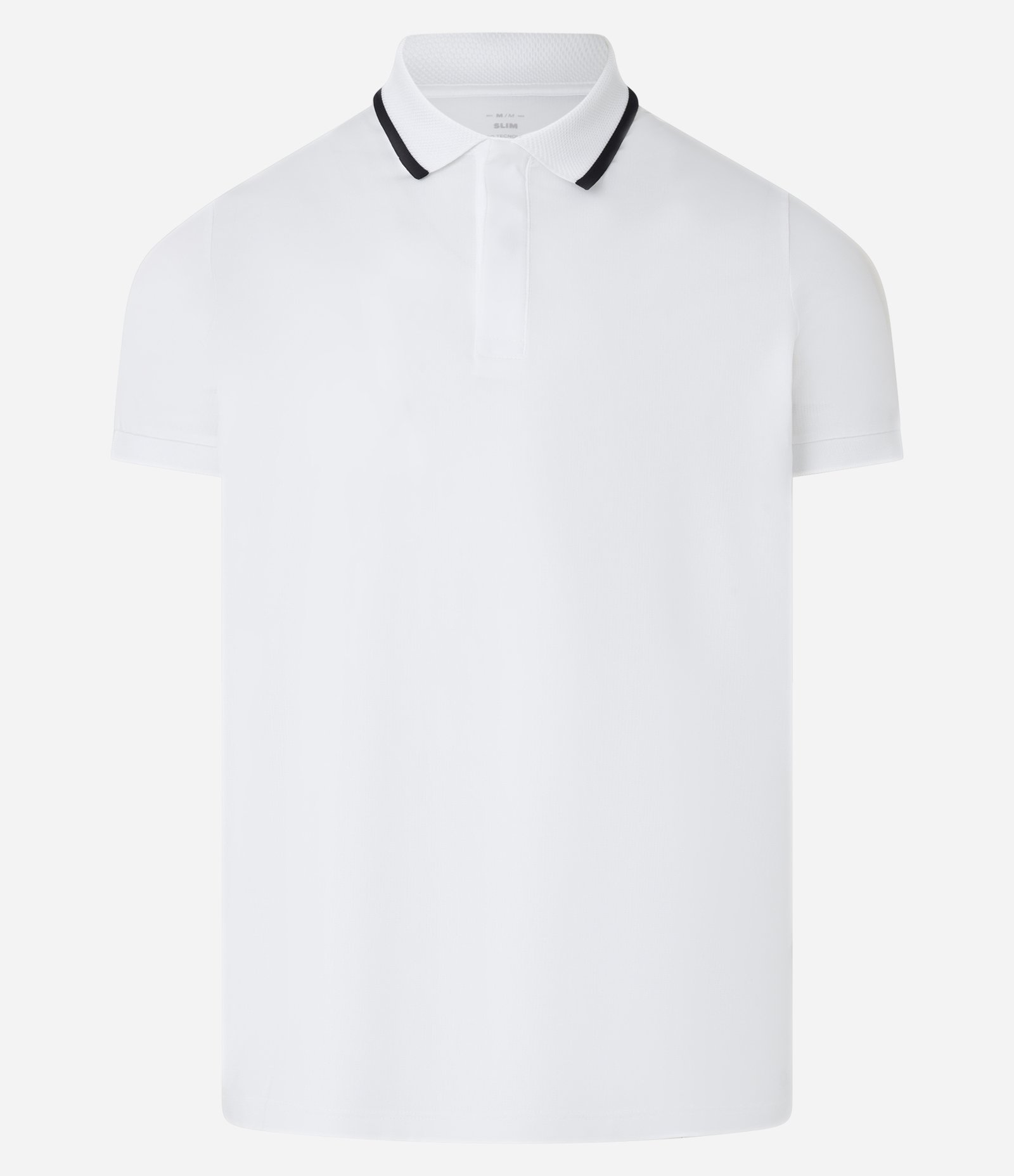 Camisa Polo em Tecnologia Dry com Toque Gelado Branco 6