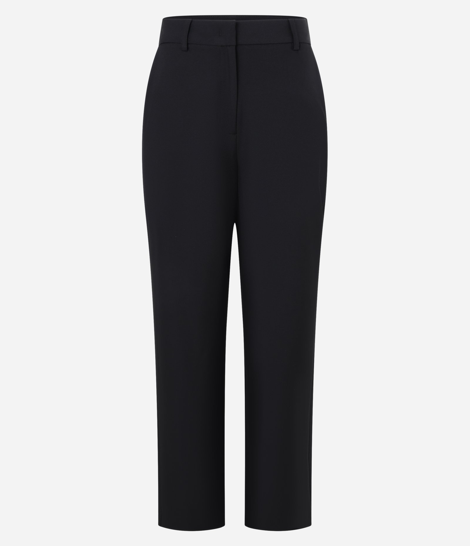 Calça Reta Alfaiatada com Ganchinho no Cós Preto 5