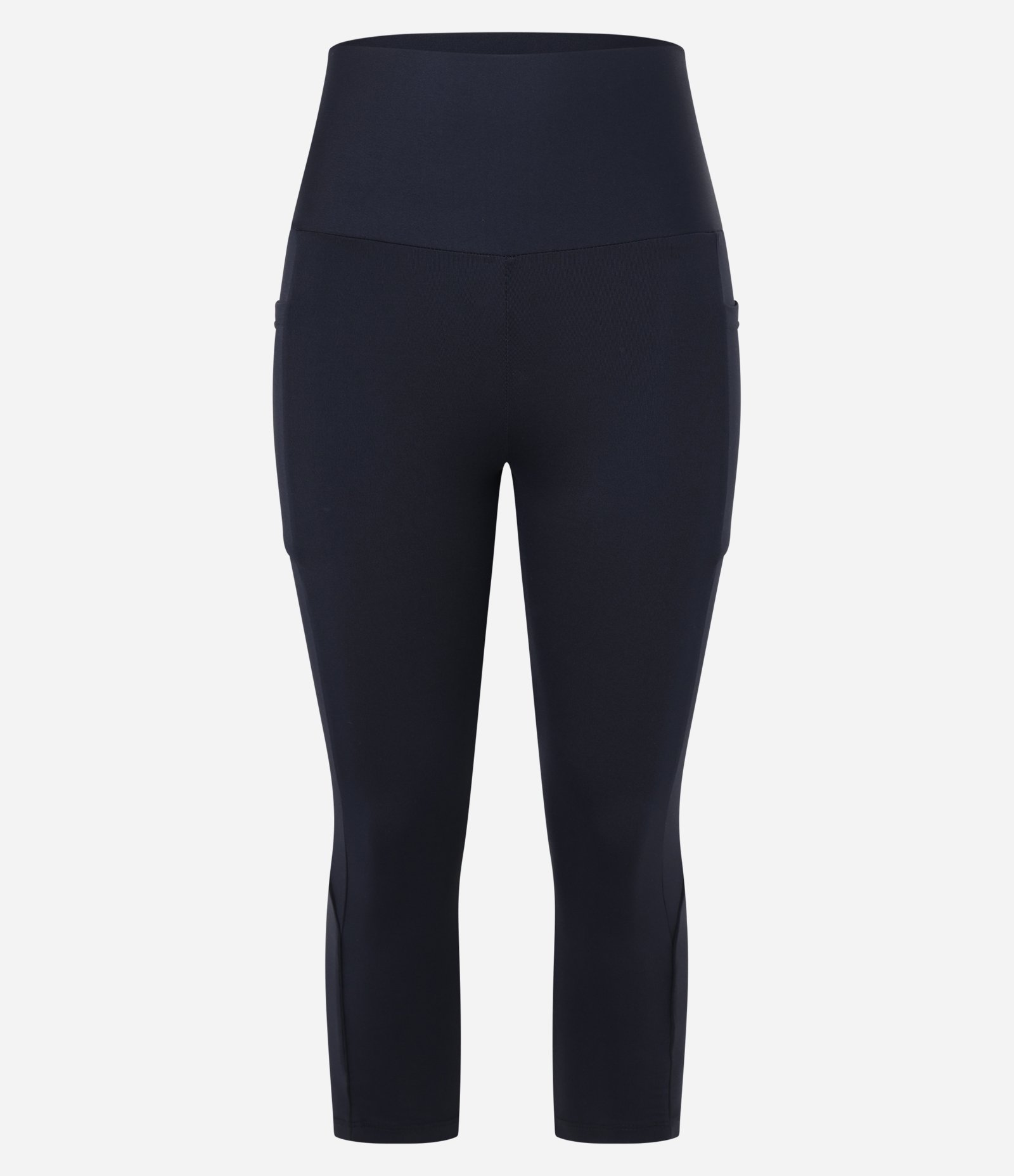 Calça Esportiva Corsário Maxxi em Microfibra com Frisos Preto 1