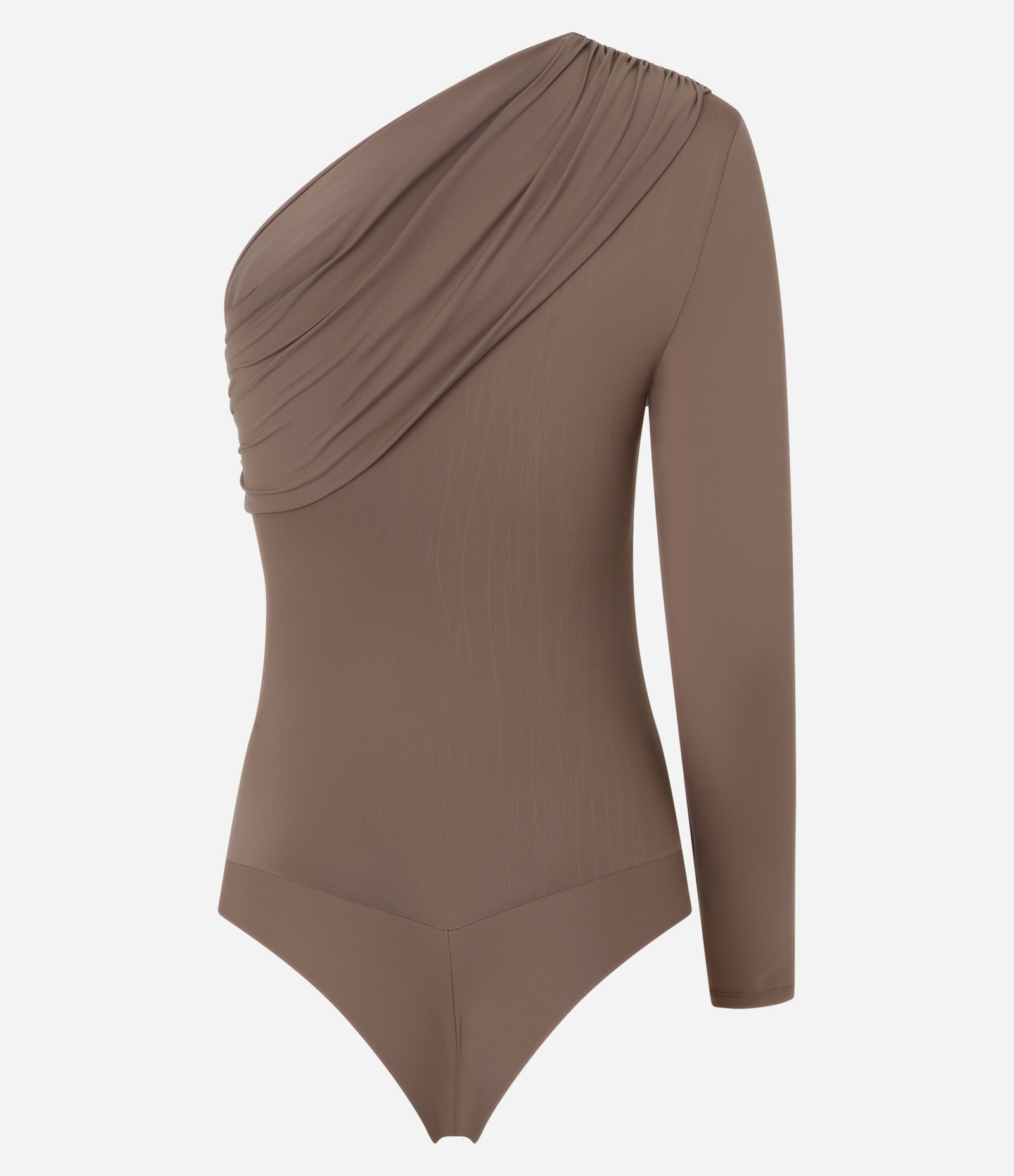 Body Ombro Só em Poliamida com Pregas 10
