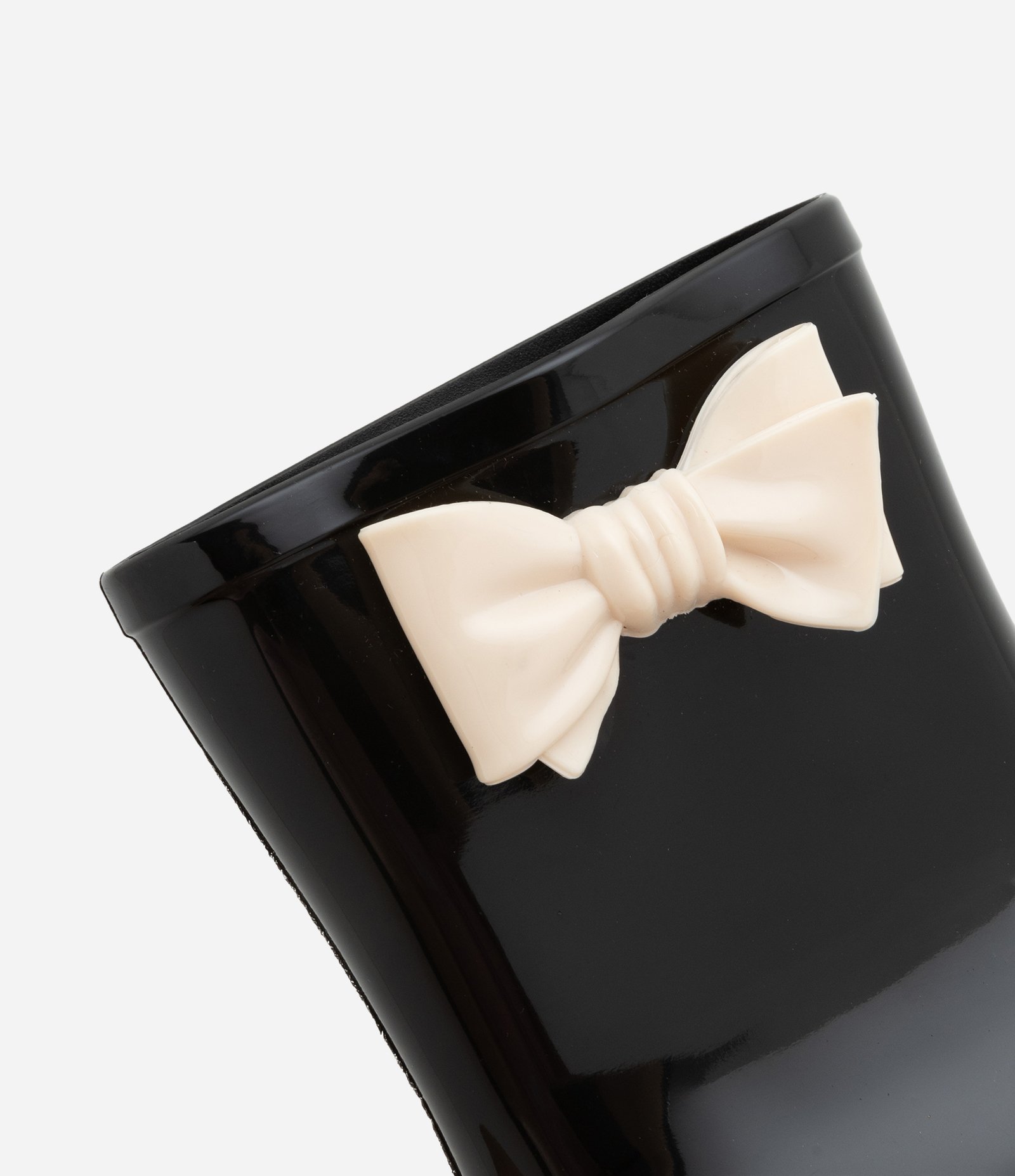 Bota Galocha com Lacinho e Sola Contrastante - Tam 21/22 ao 27/28 Preto 3