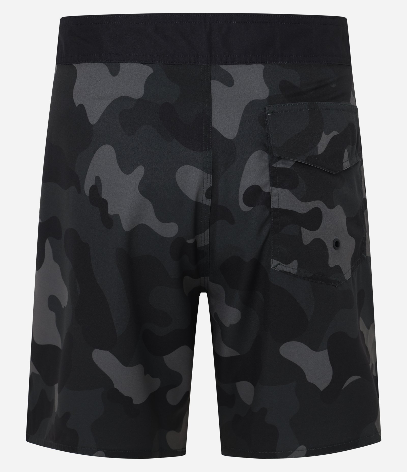 Bermuda em Microfibra com Estampa Camuflada Cinza 6