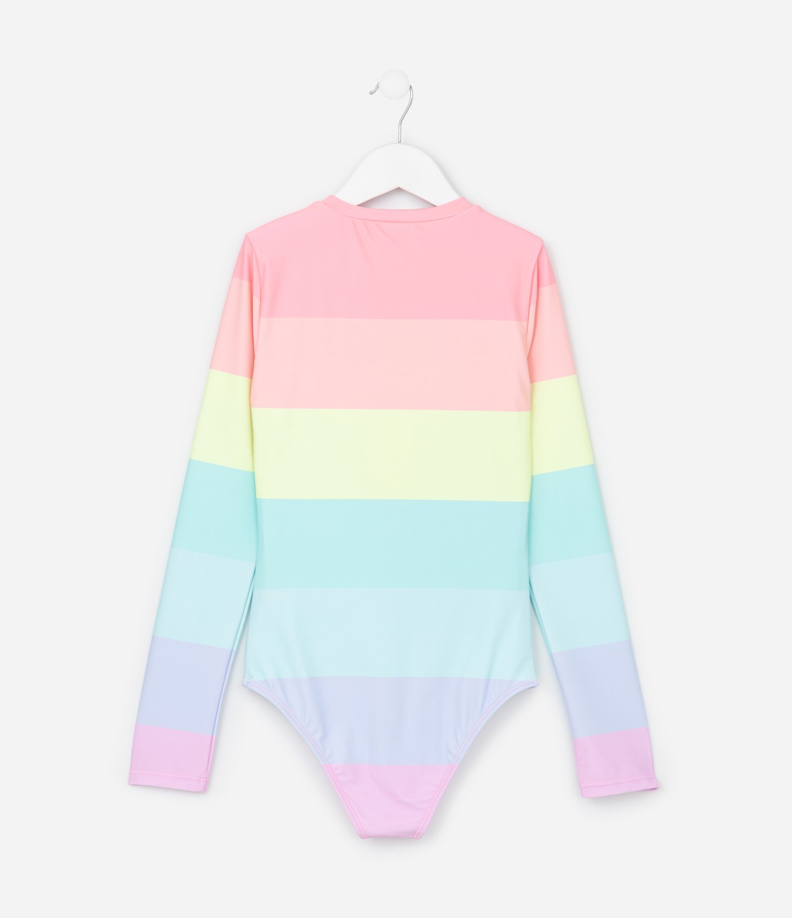 Maiô Infantil em Microfibra com Estampa de Bloco de Cores - Tam 2 a 14 Anos Multicores 2