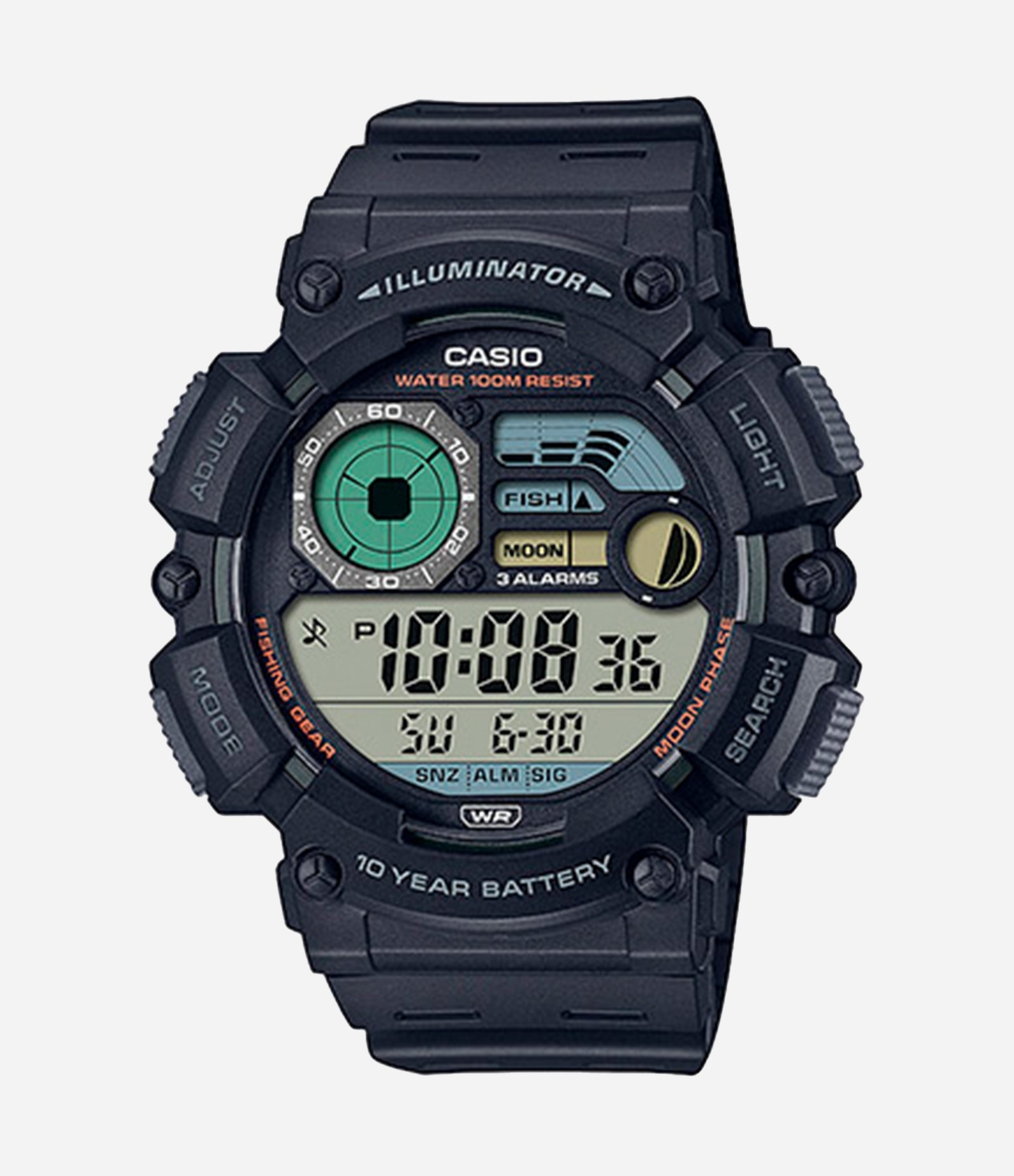 Relógio Casio Masculino Digital PRETO 1