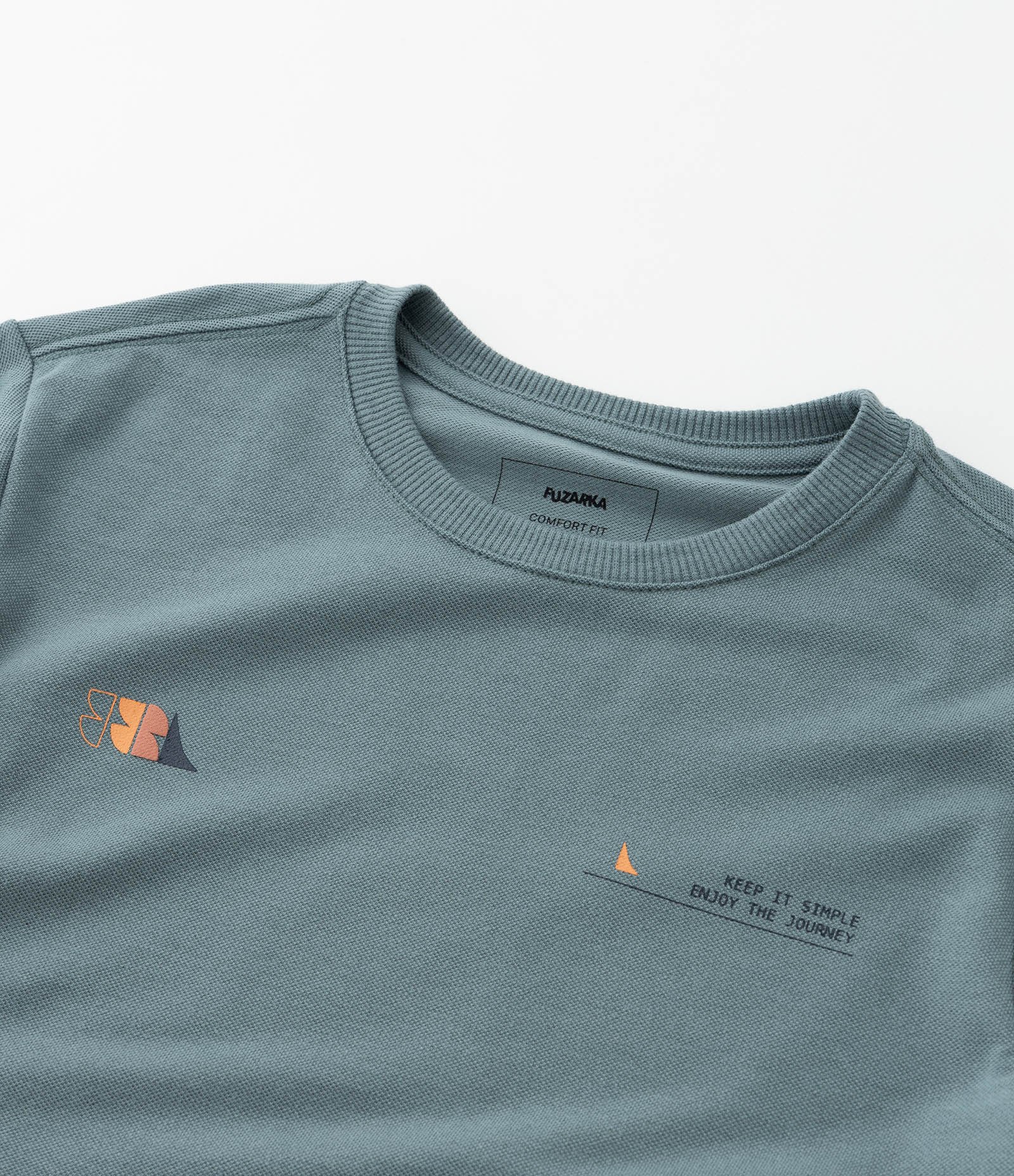 Camiseta Infantil com Estampas Geométricas - Tam 5 a 14 Anos Verde 5